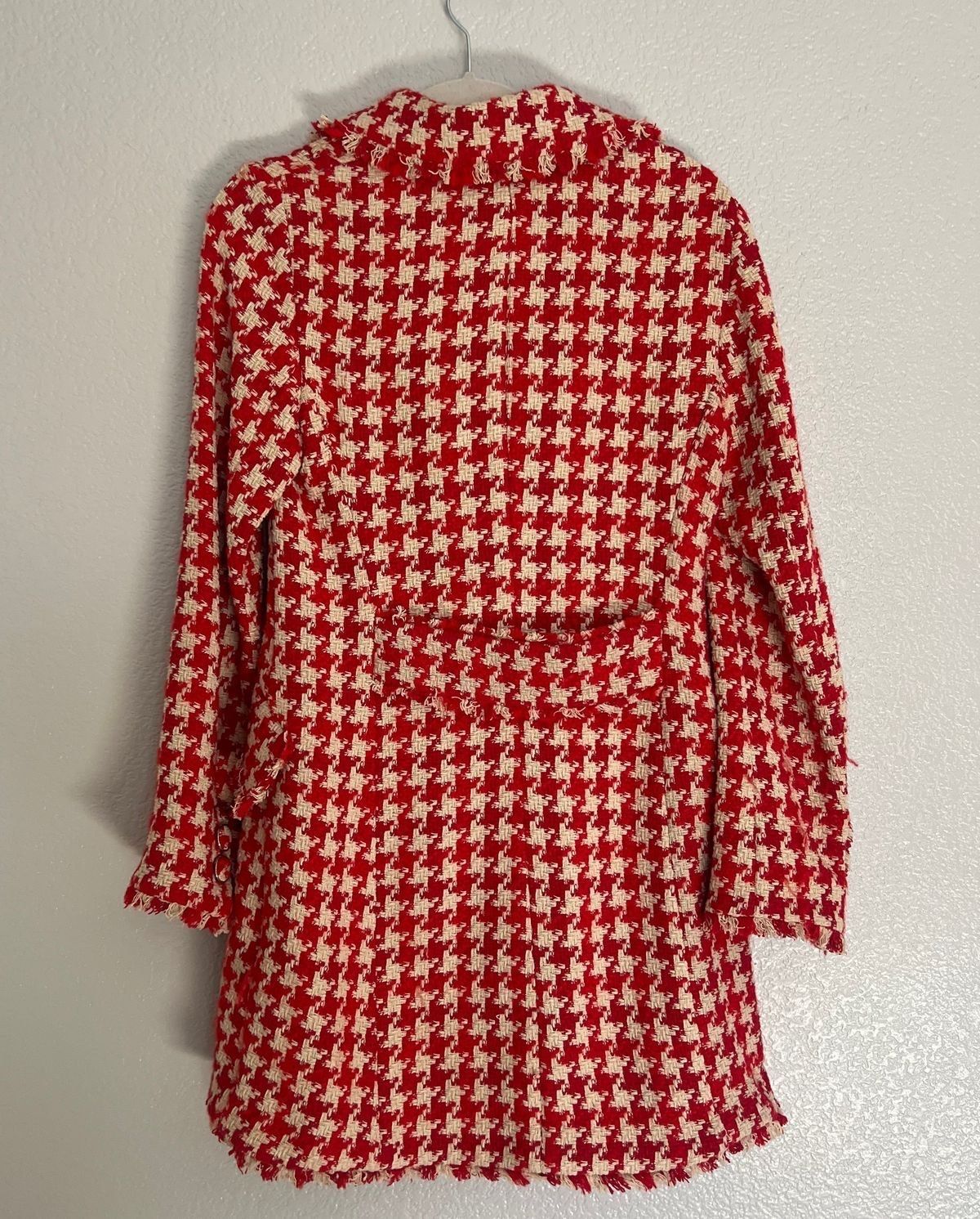 Zara Size XS Homecoming Long Sleeve Red Cocktail Dress on Queenly