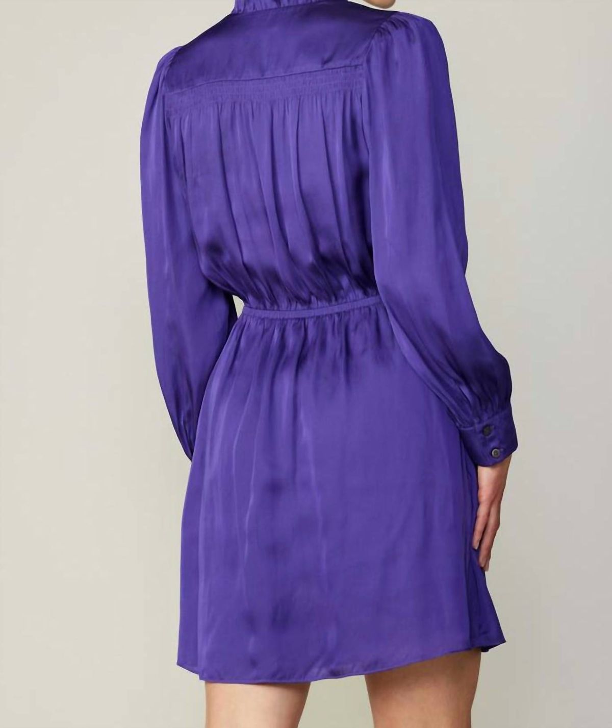 Style 1-2943952636-3855 current air Size XS Long Sleeve Purple Cocktail Dress on Queenly