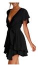 Size XL Black Dress With Train on Queenly