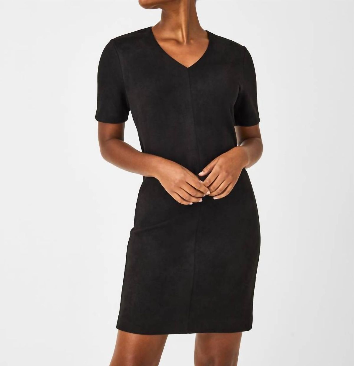 Style 1-577823149-3236 Spanx Size S Black Cocktail Dress on Queenly
