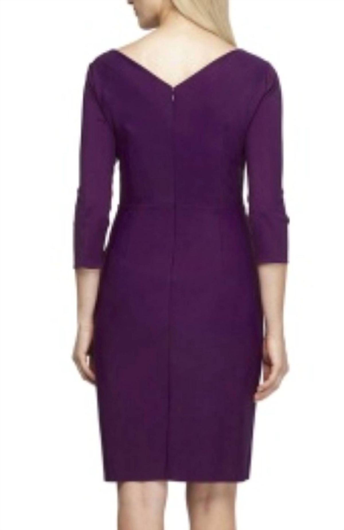 Style 1-1403614740-1901 Alex Evenings Size 6 Purple Cocktail Dress on Queenly