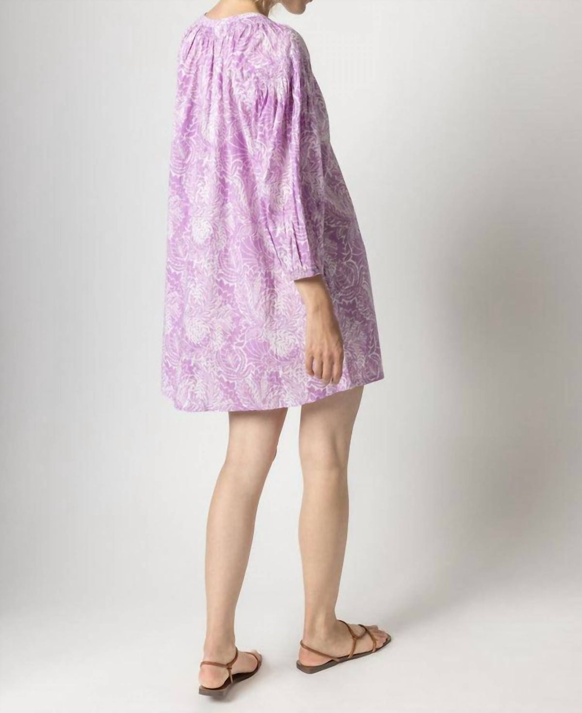 Style 1-1802643692-3855 Lilla P Size XS Floral Purple Cocktail Dress on Queenly