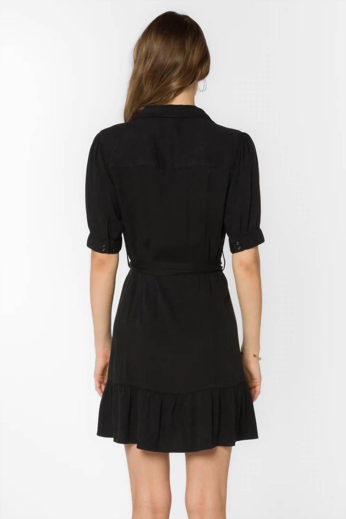 Style 1-1939898810-3855 Velvet Heart Size XS High Neck Black Cocktail Dress on Queenly