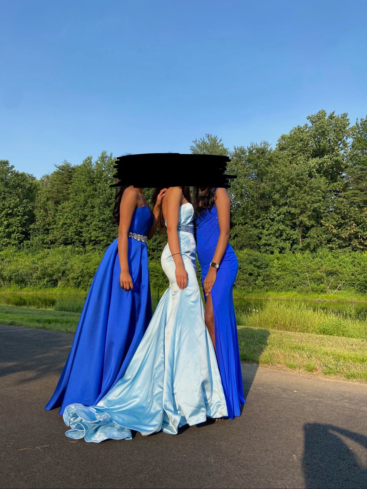 Sherri Hill Size 0 Prom Strapless Royal Blue Mermaid Dress on Queenly