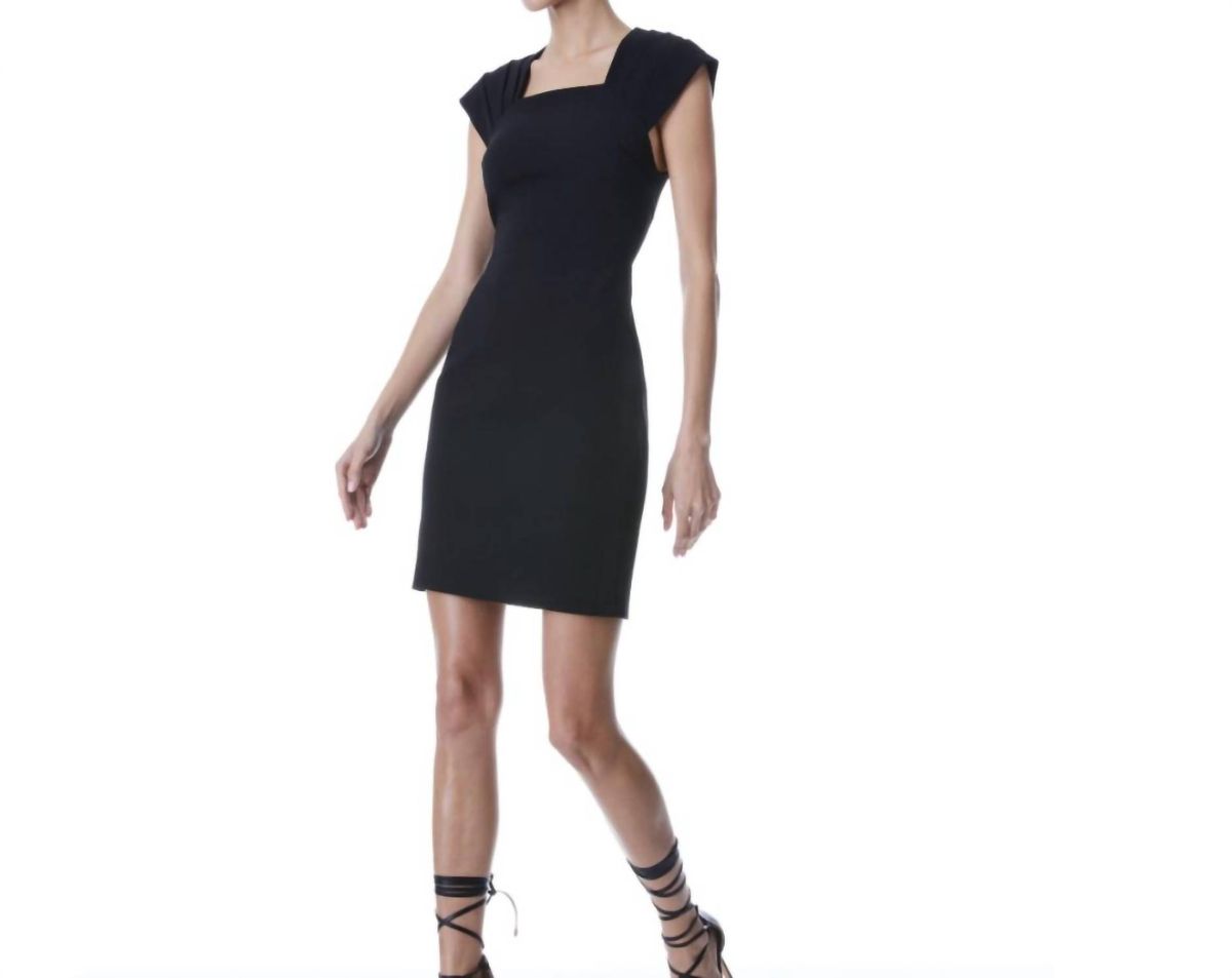 Style 1-3208781707-649 alice + olivia Size 2 Black Cocktail Dress on Queenly