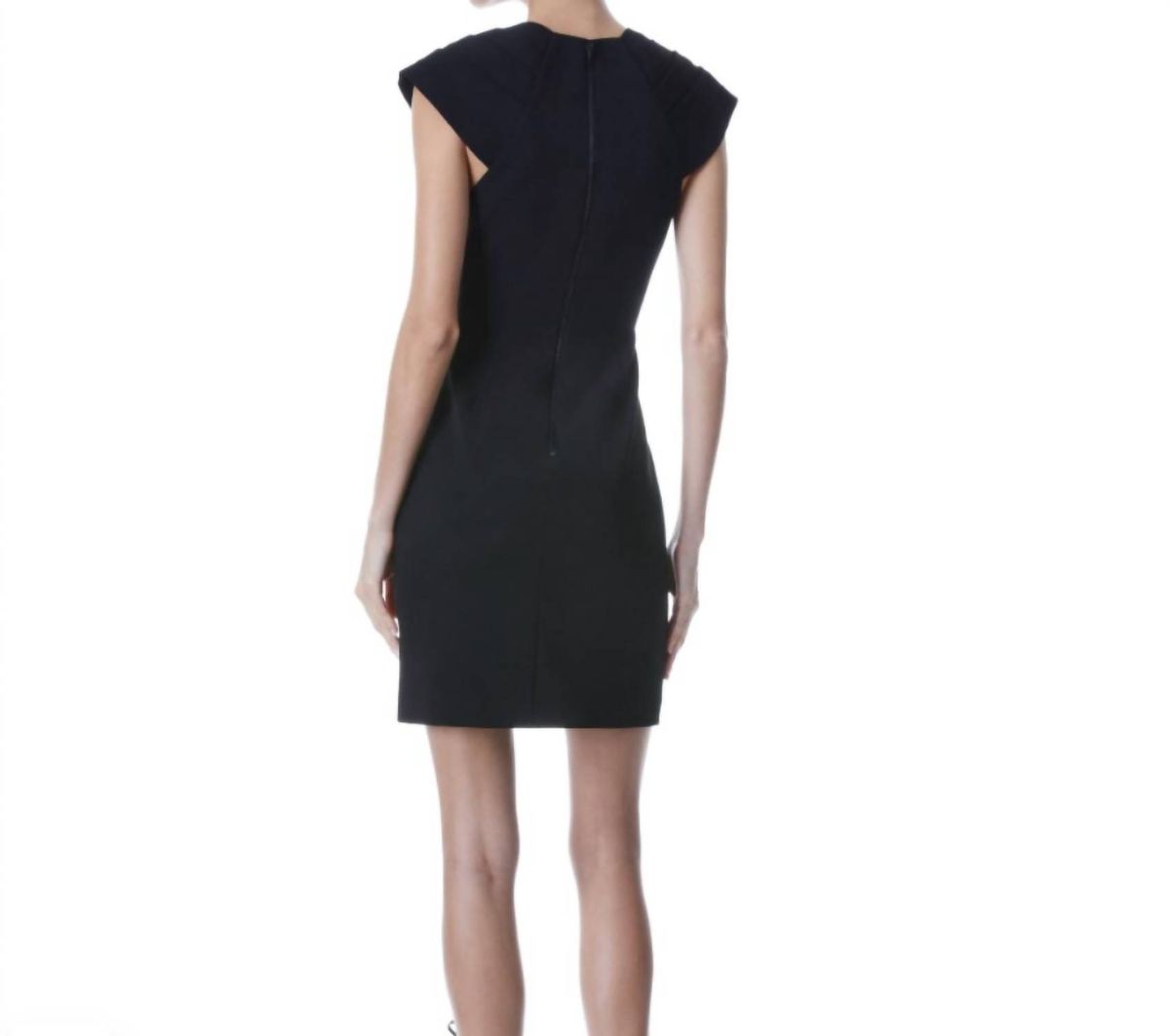 Style 1-3208781707-649 alice + olivia Size 2 Black Cocktail Dress on Queenly