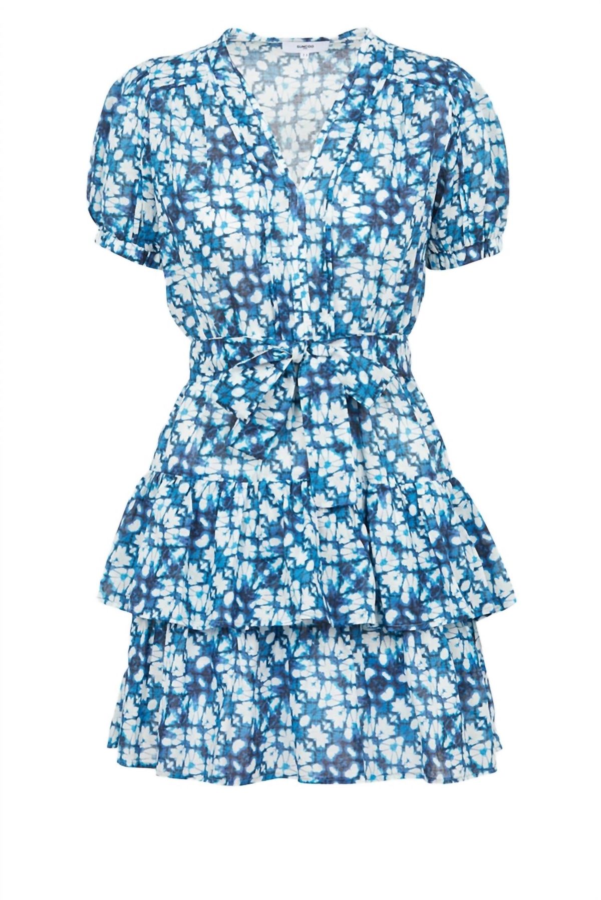 Style 1-3996424980-2696 Suncoo Size L Blue Cocktail Dress on Queenly