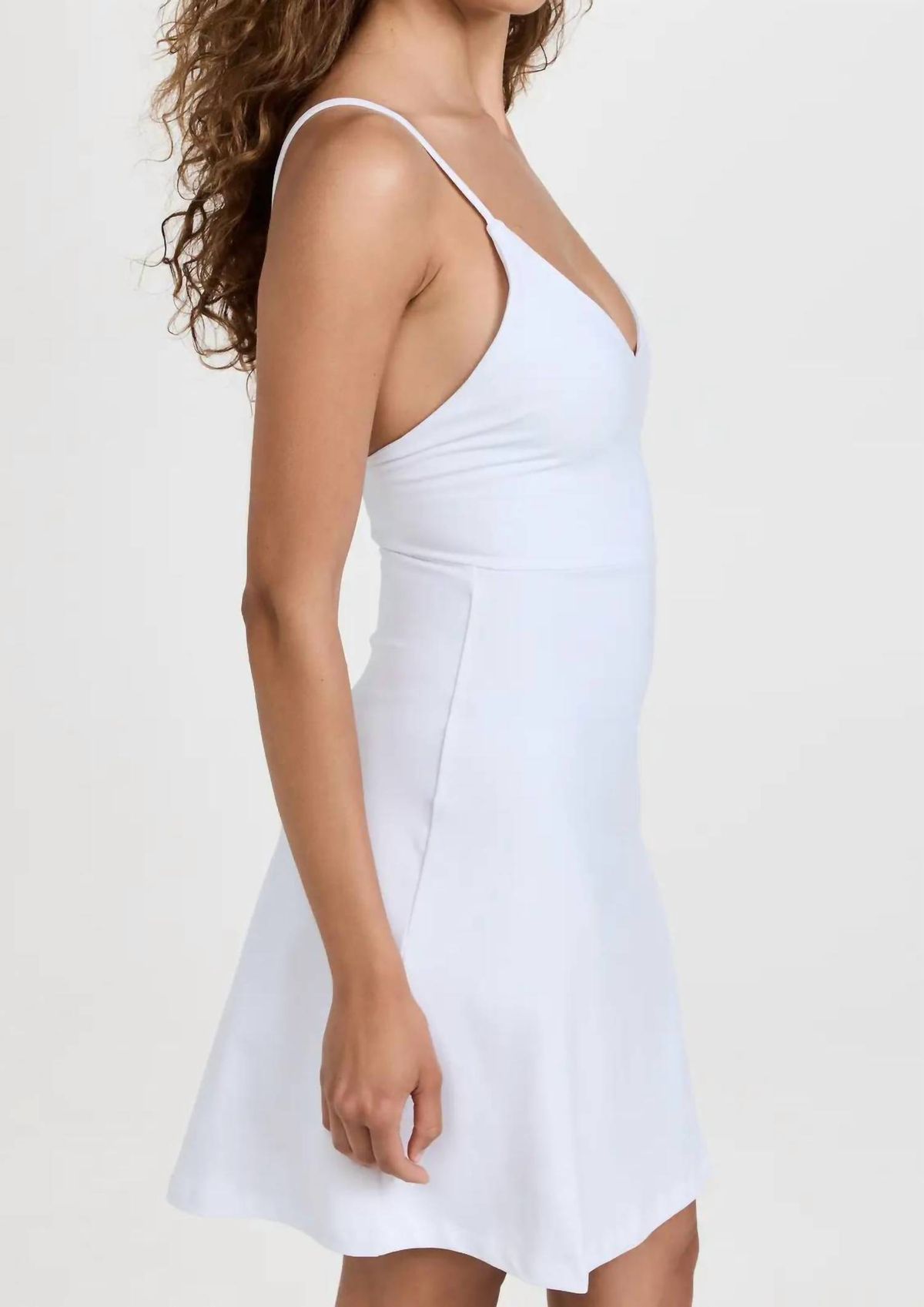 Style 1-4027387165-2901 Susana Monaco Size M White Cocktail Dress on Queenly