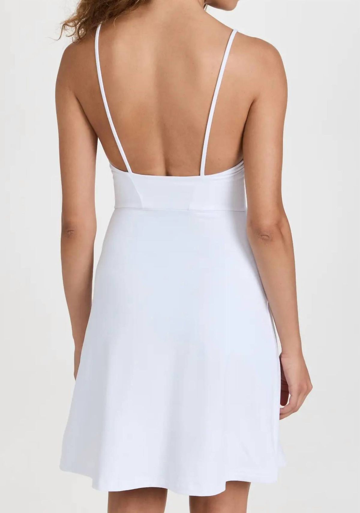 Style 1-4027387165-2901 Susana Monaco Size M White Cocktail Dress on Queenly