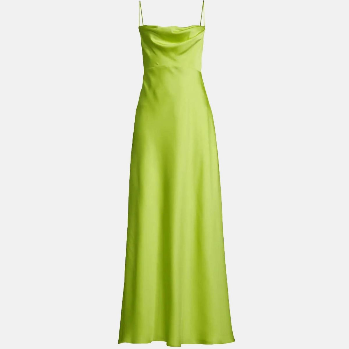 Style 1-4294349907-649 FAME AND PARTNERS Size 2 Green Floor Length Maxi on Queenly