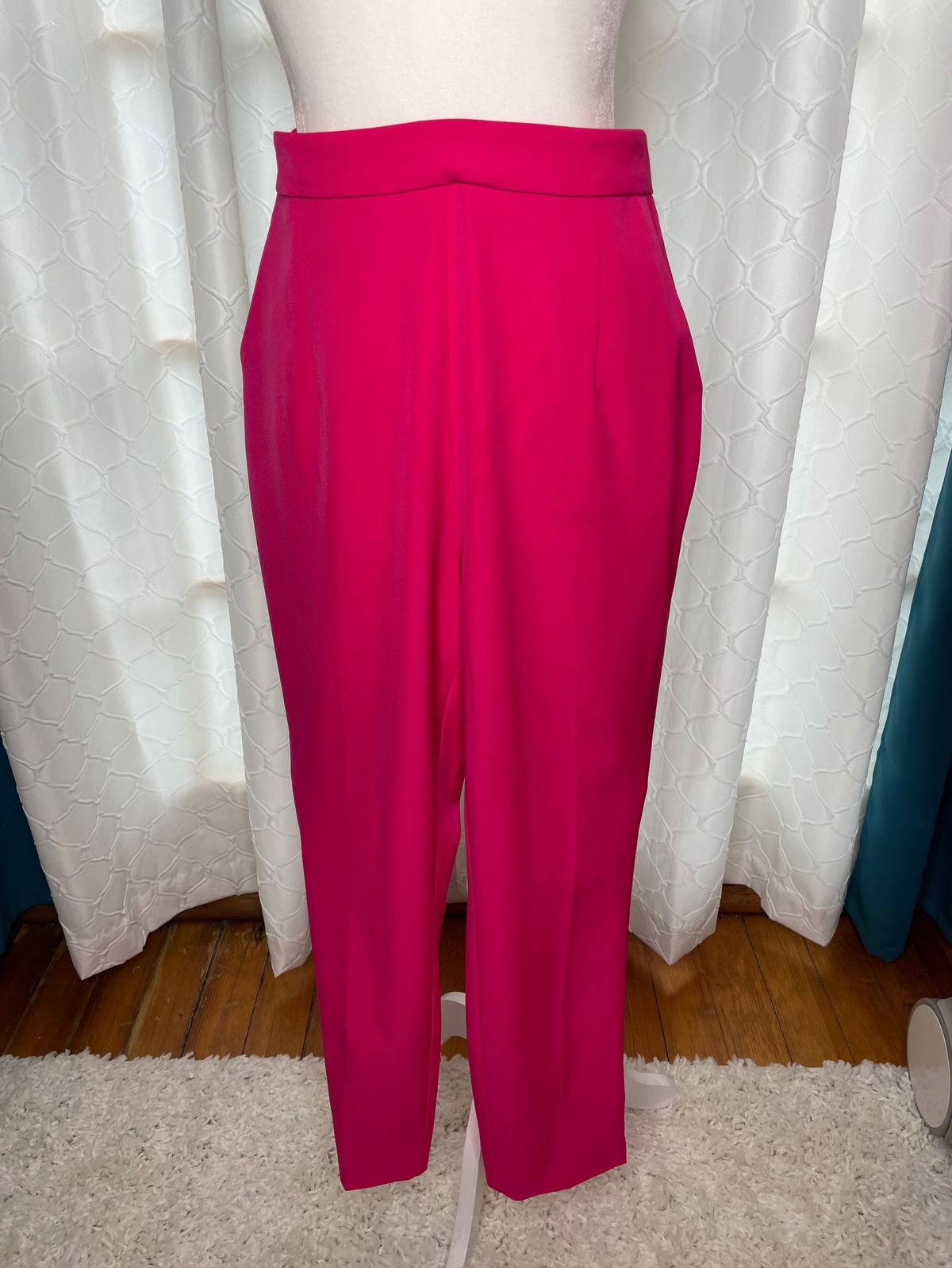 Lavish Alice Size 8 Pageant Interview Blazer Pink Formal Jumpsuit on Queenly