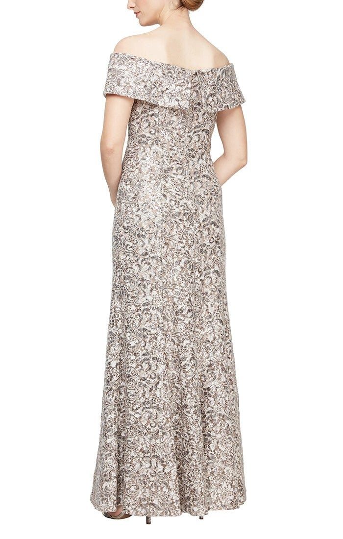 Style 81122532 Alex Evening Plus Size 18 Silver Mermaid Dress on Queenly