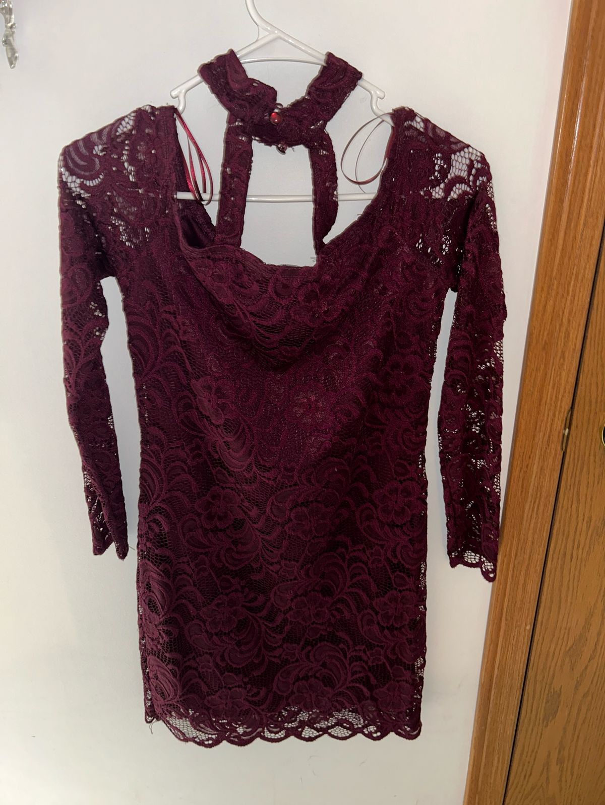Size M Homecoming Off The Shoulder Purple Cocktail Dress on Queenly