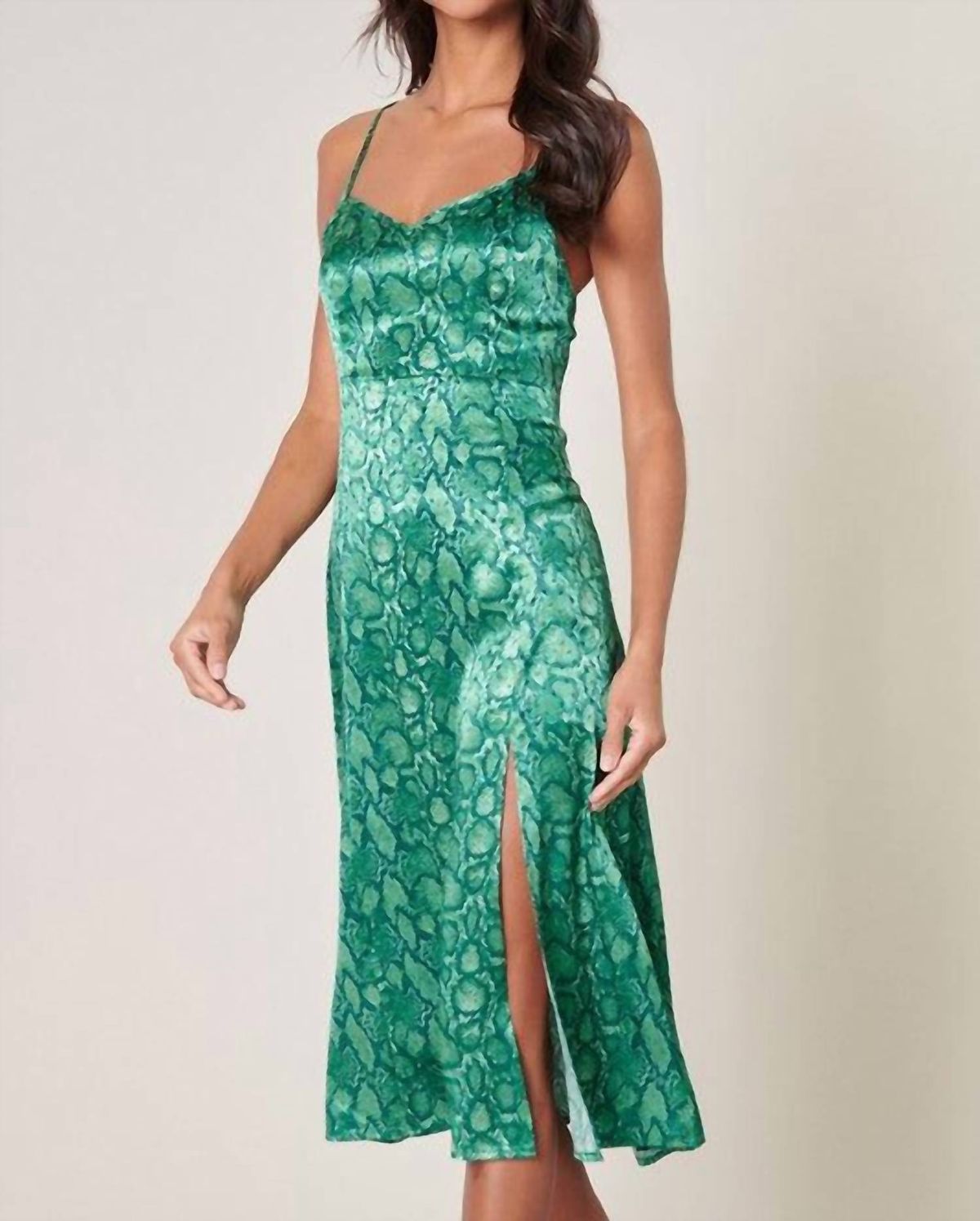 Style 1-2408627818-3471 SUGARLIPS Size S Green Cocktail Dress on Queenly