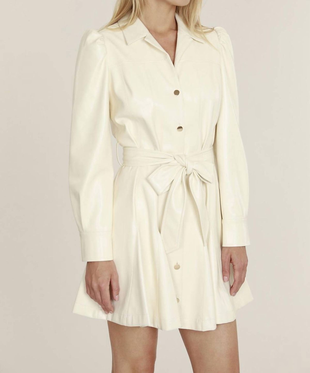 Style 1-2622616240-2696 DOLCE CABO Size L Long Sleeve White Cocktail Dress on Queenly