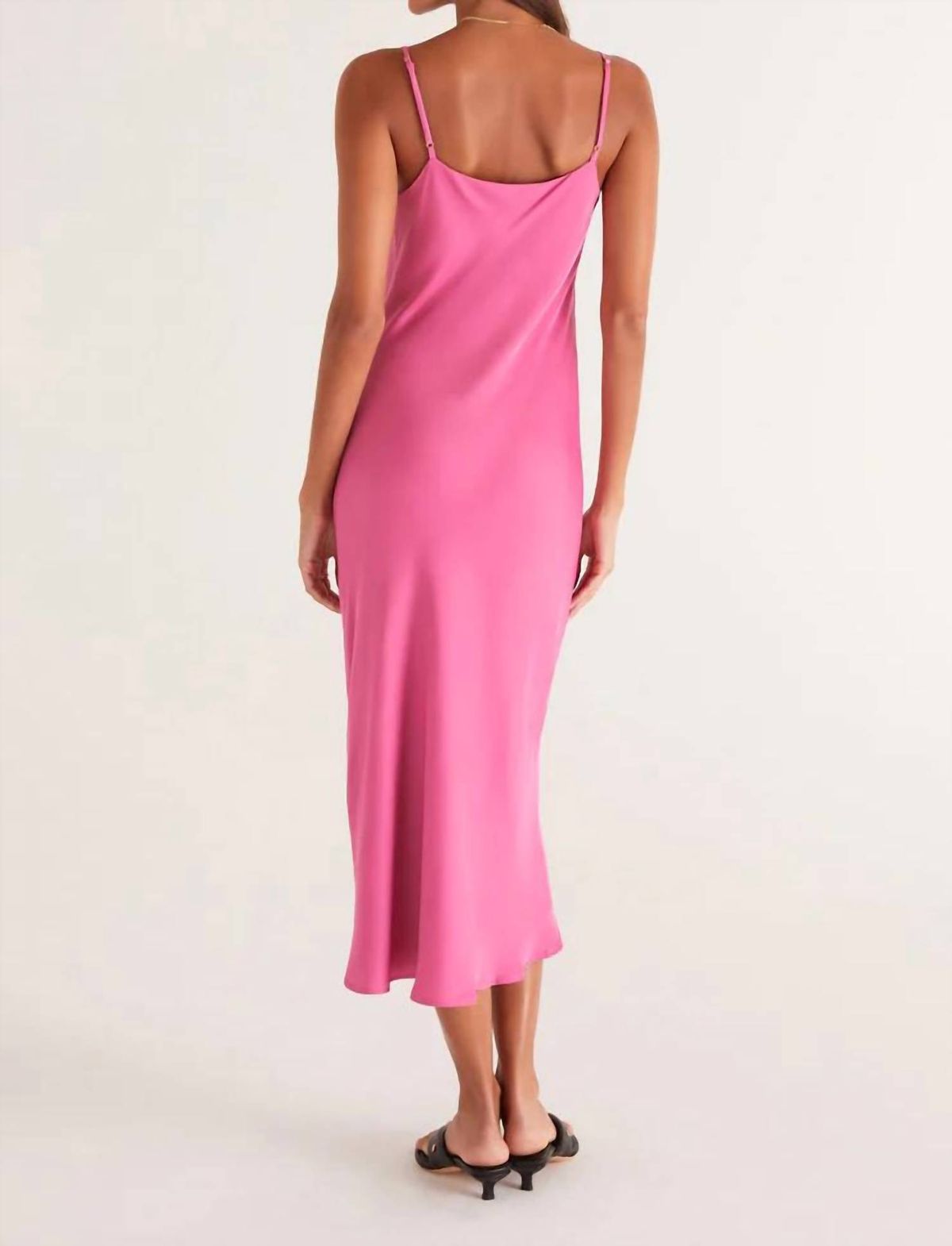 Style 1-2229570855-2696 Z Supply Size L Homecoming Hot Pink Cocktail Dress on Queenly