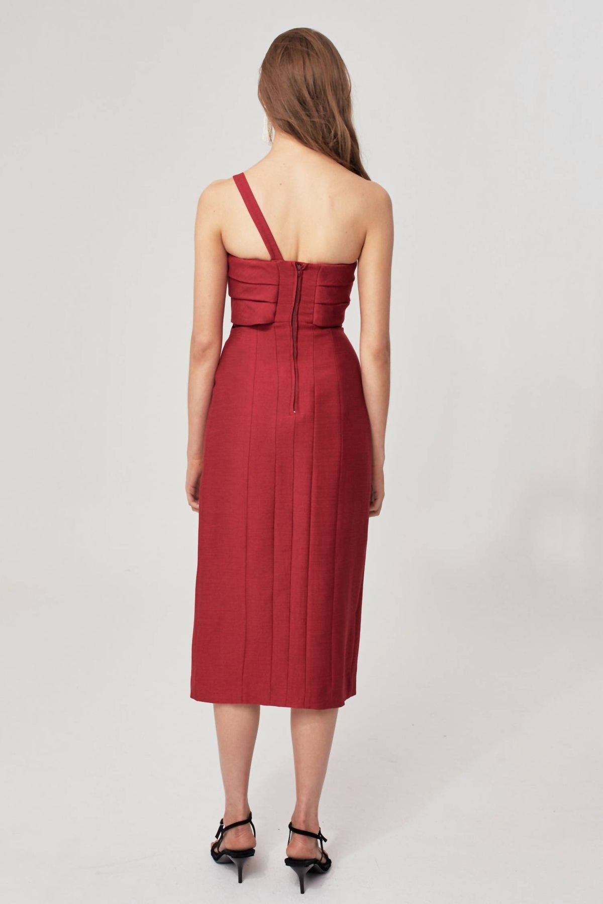 Style 1-3874568021-2901 C/MEO COLLECTIVE Size M Red Cocktail Dress on Queenly