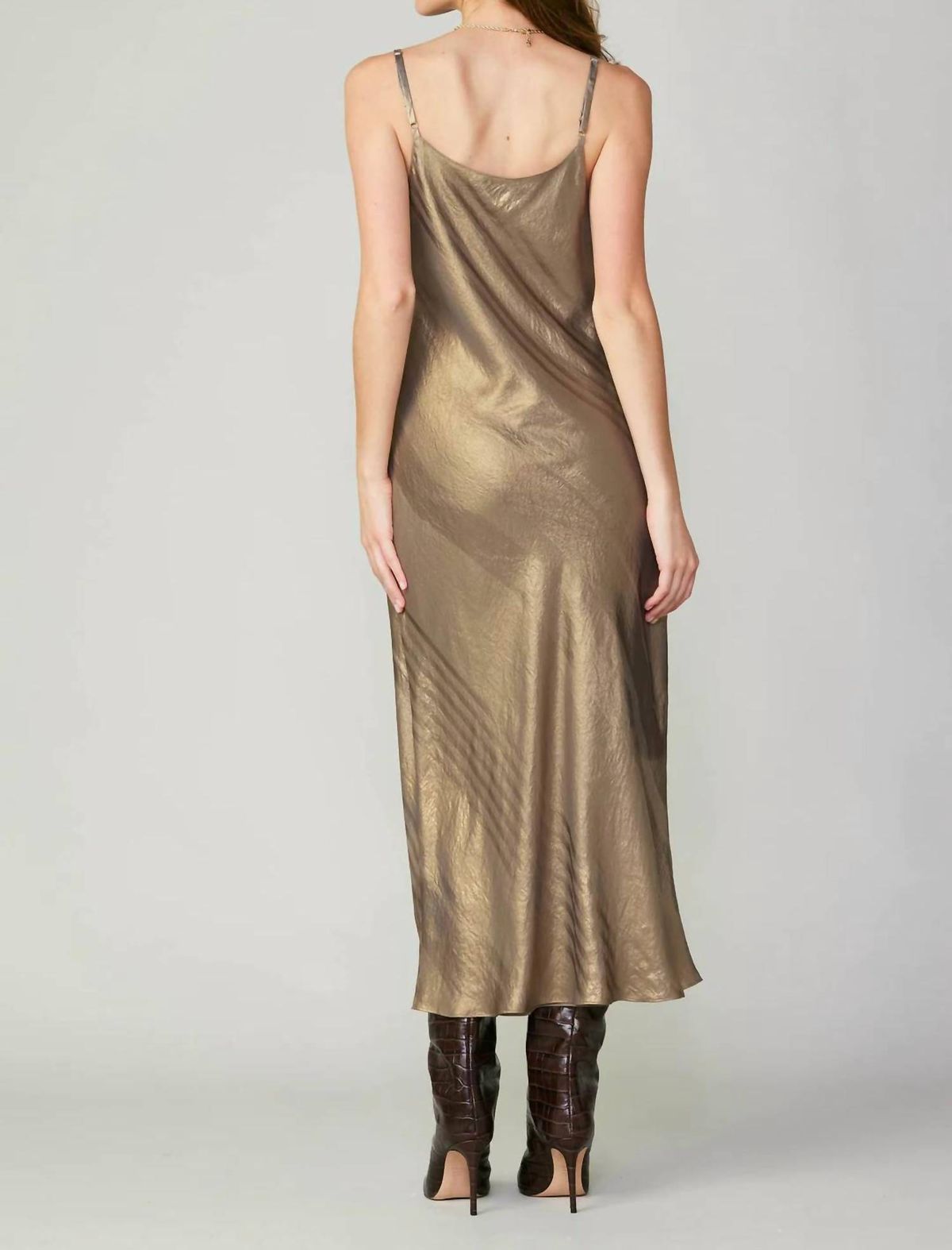 Style 1-3926373013-2901 current air Size M Gold Cocktail Dress on Queenly