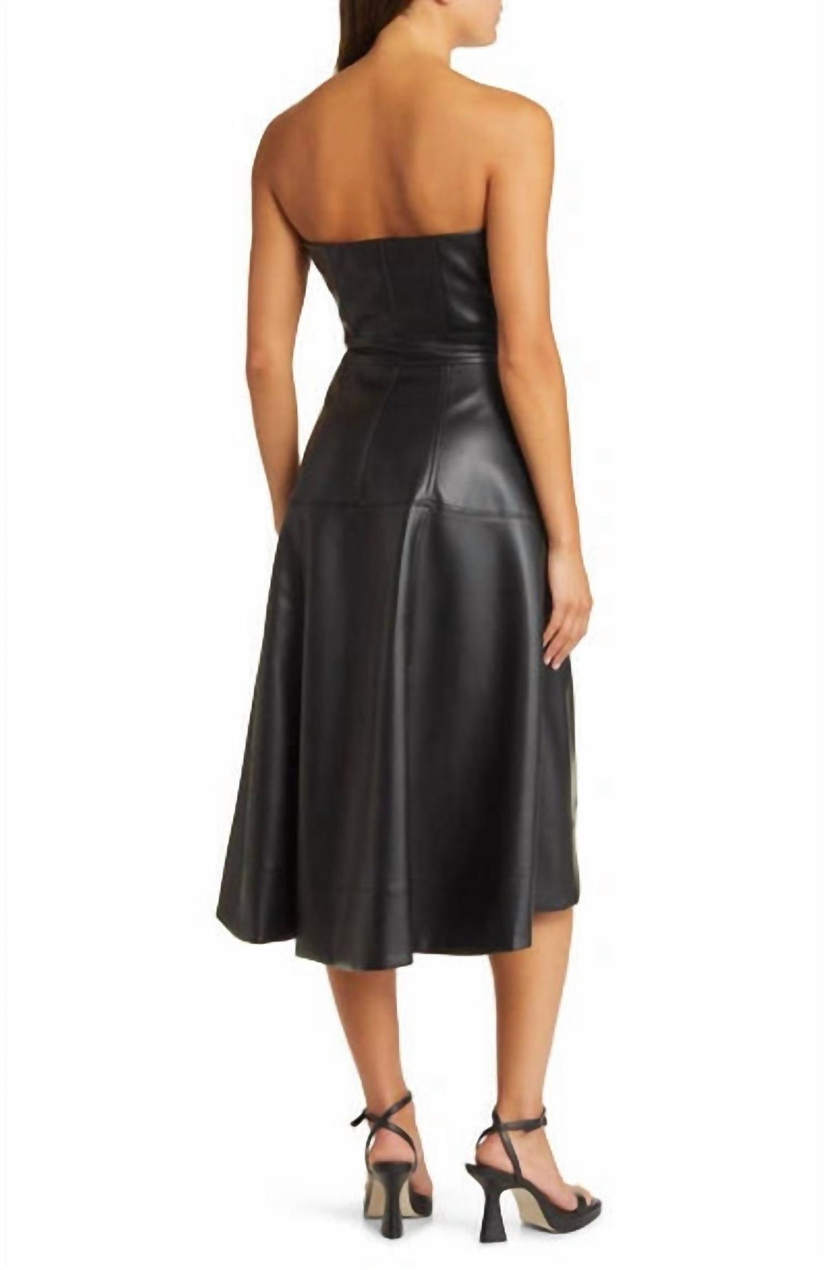 Style 1-4051990258-3855 En Saison Size XS Strapless Black Cocktail Dress on Queenly