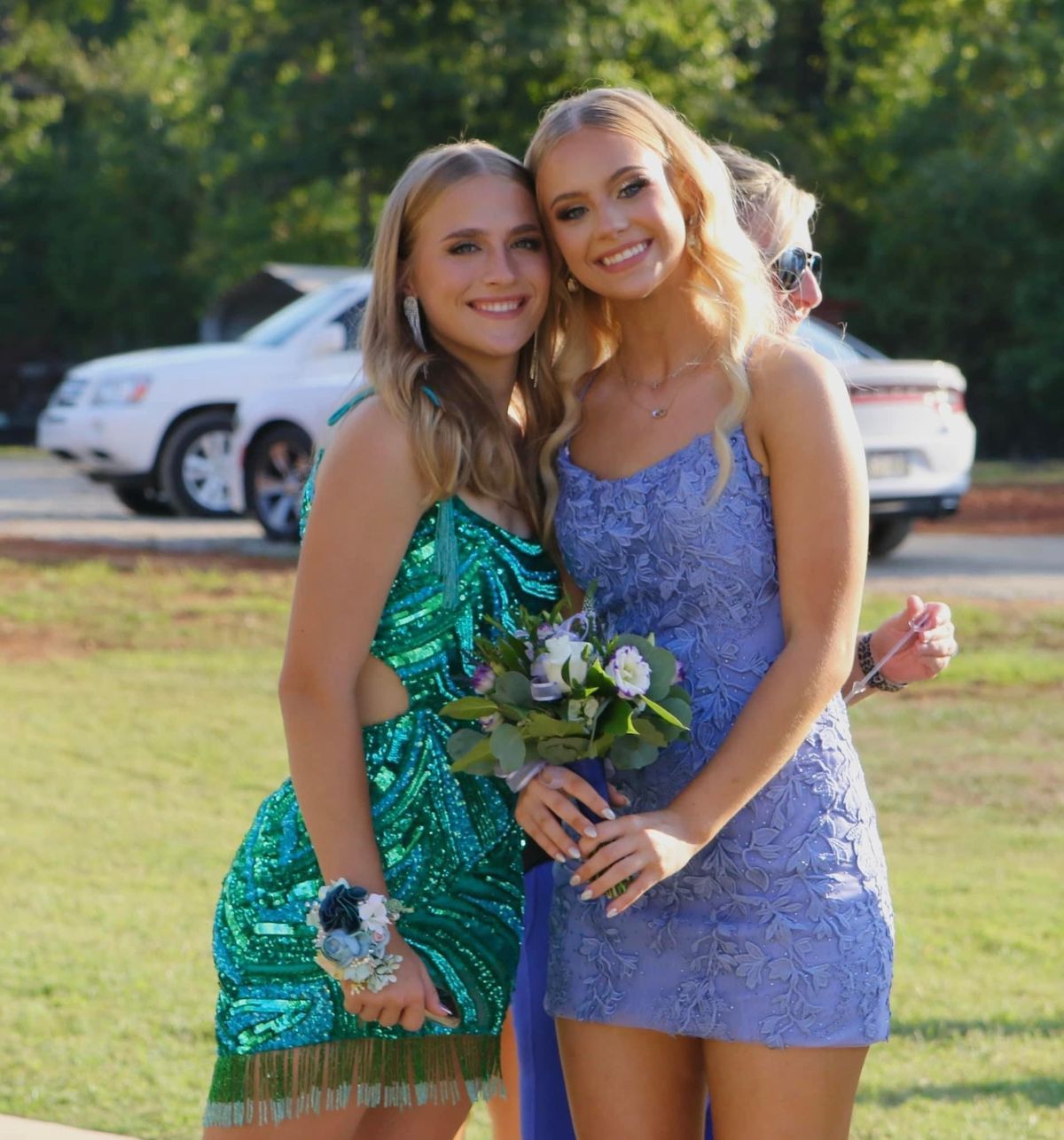Style 53151 Sherri Hill Size 4 Prom Light Blue Cocktail Dress on Queenly