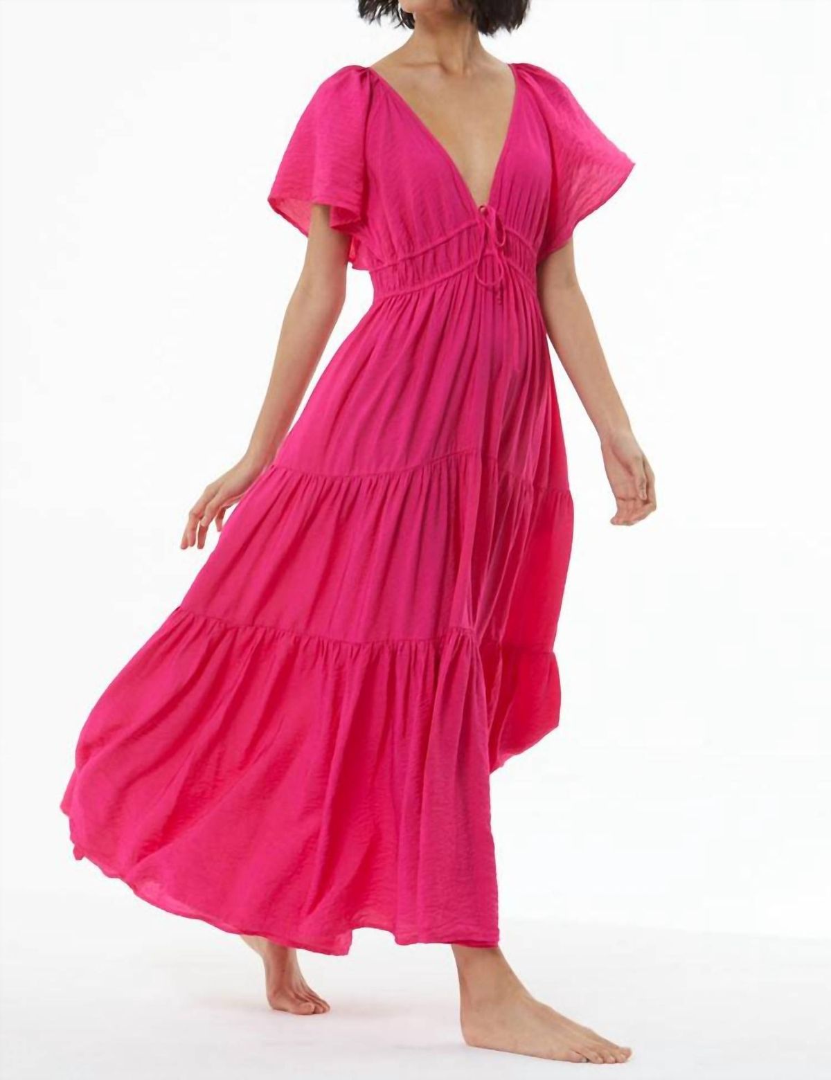 Style 1-218115063-2901 young fabulous & broke Size M Pink A-line Dress on Queenly