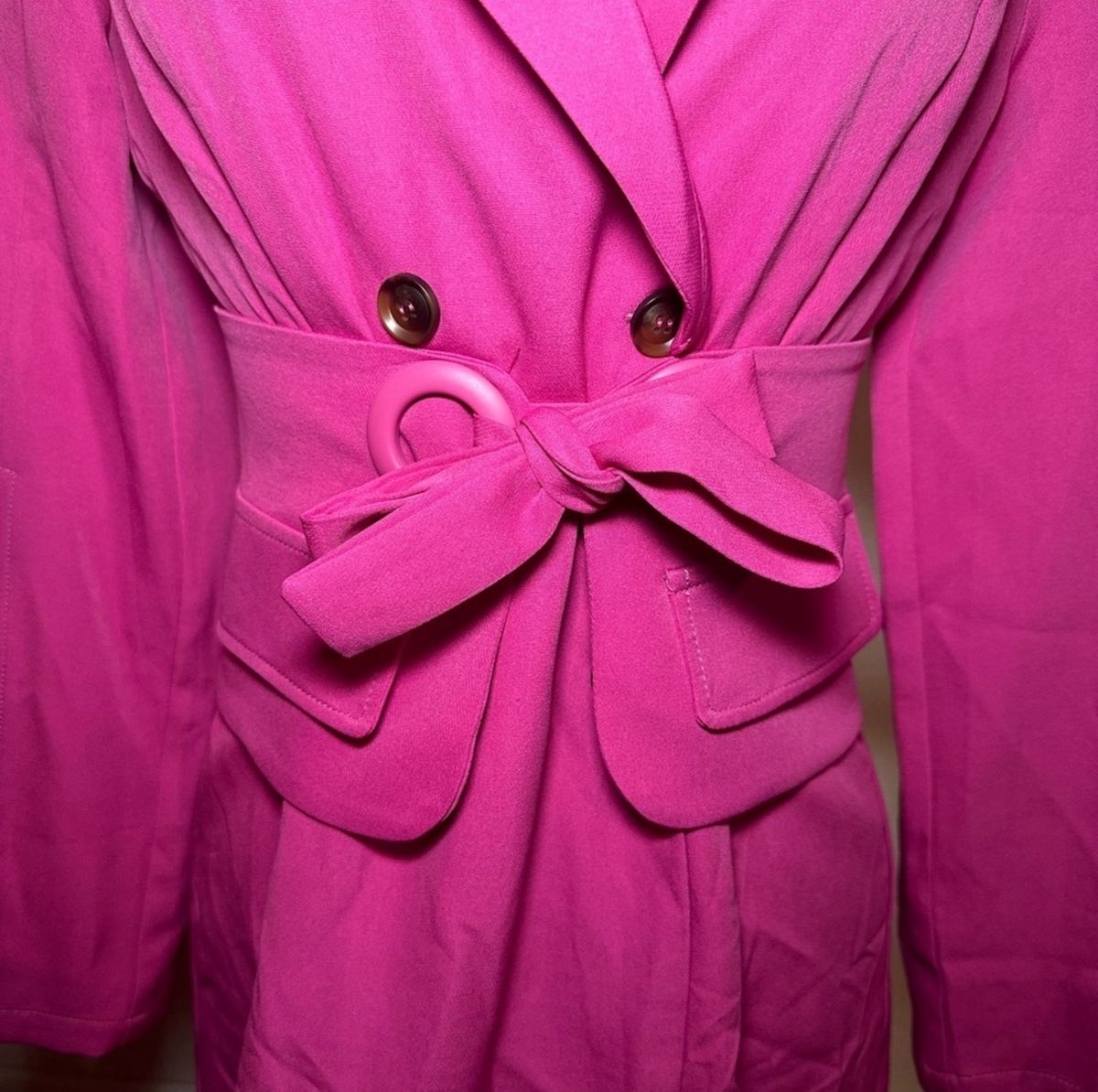 Glamaker Size M Blazer Pink Cocktail Dress on Queenly