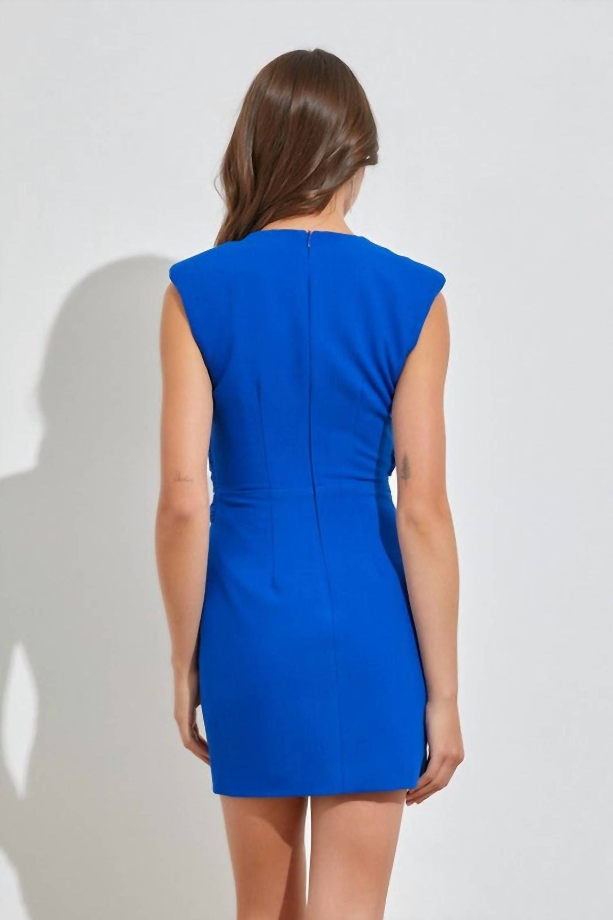 Style 1-1908884659-3236 DO+BE Size S Blue Cocktail Dress on Queenly