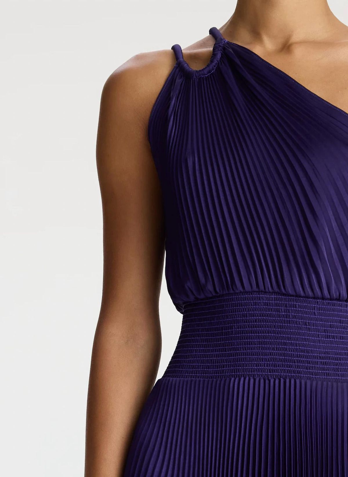 Style 1-236797269-98 A.L.C. Size 10 One Shoulder Purple Cocktail Dress on Queenly