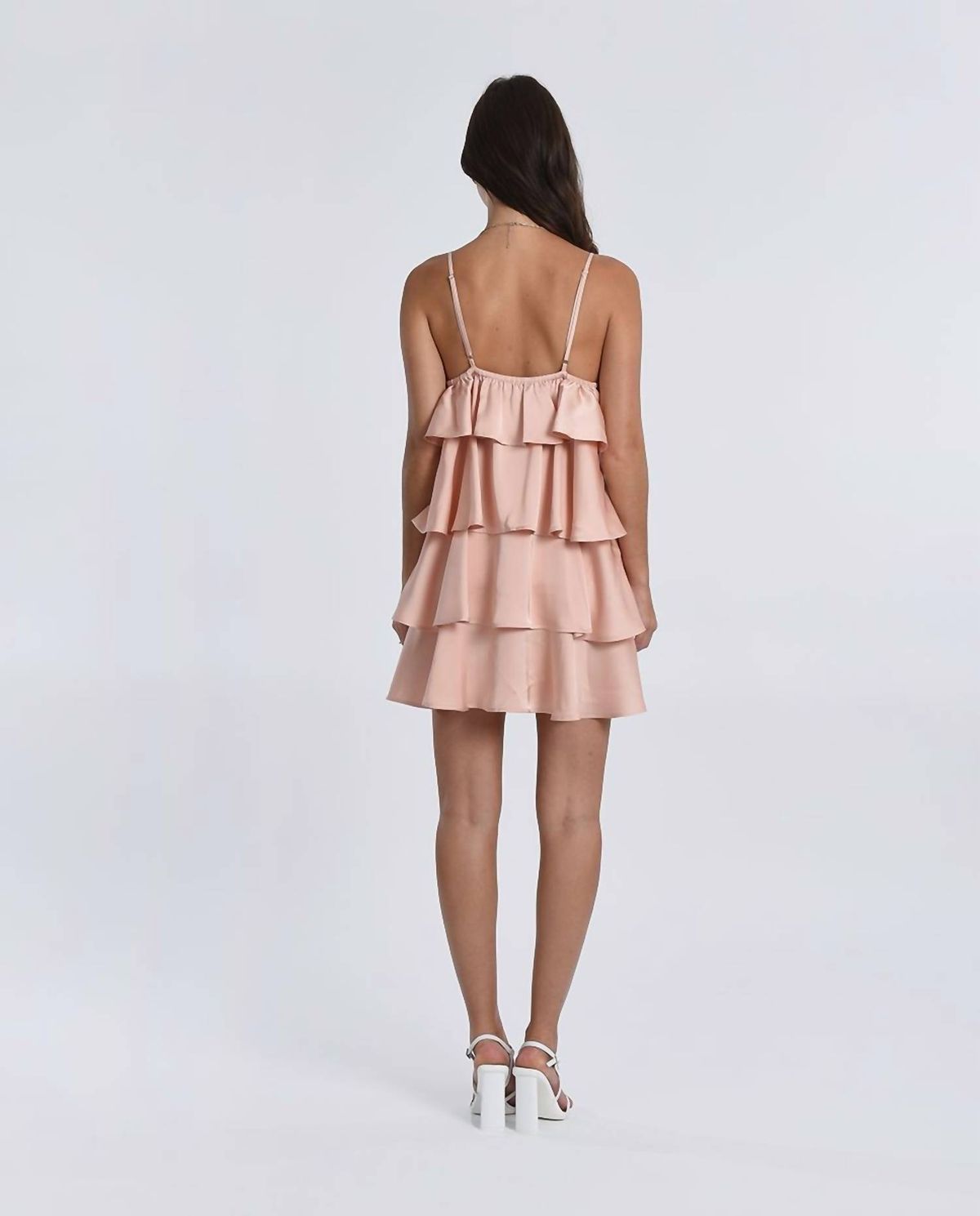 Style 1-2565614330-2901 MOLLY BRACKEN Size M Satin Pink Cocktail Dress on Queenly