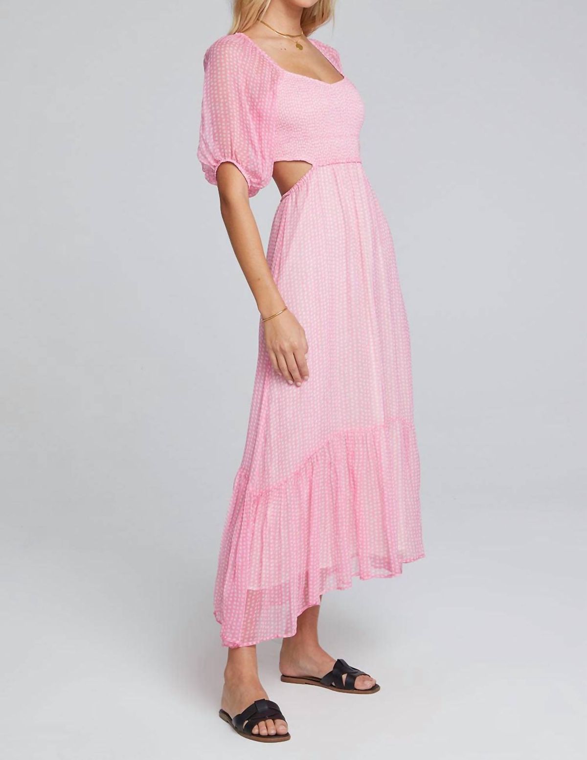 Style 1-843613895-3855 saltwater LUXE Size XS Pink Cocktail Dress on Queenly