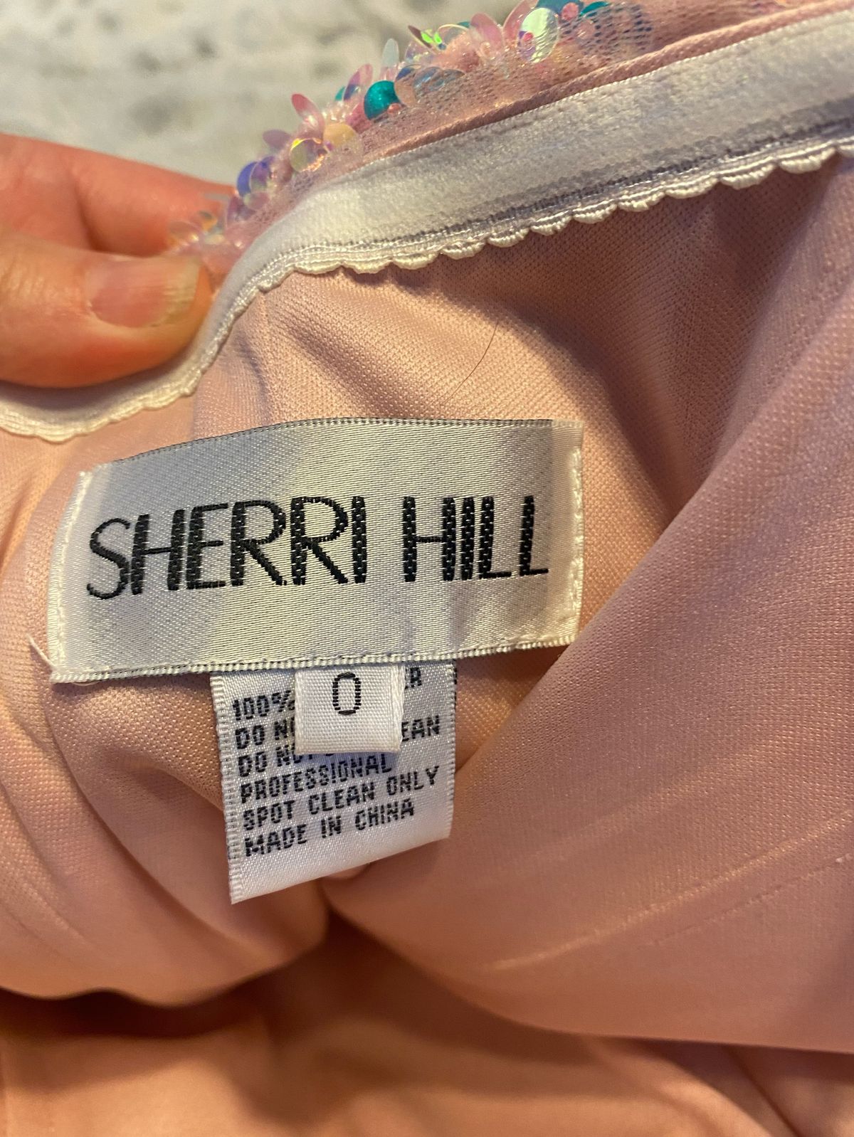 Sherri Hill Size 0 Pageant Off The Shoulder Pink Cocktail Dress on Queenly