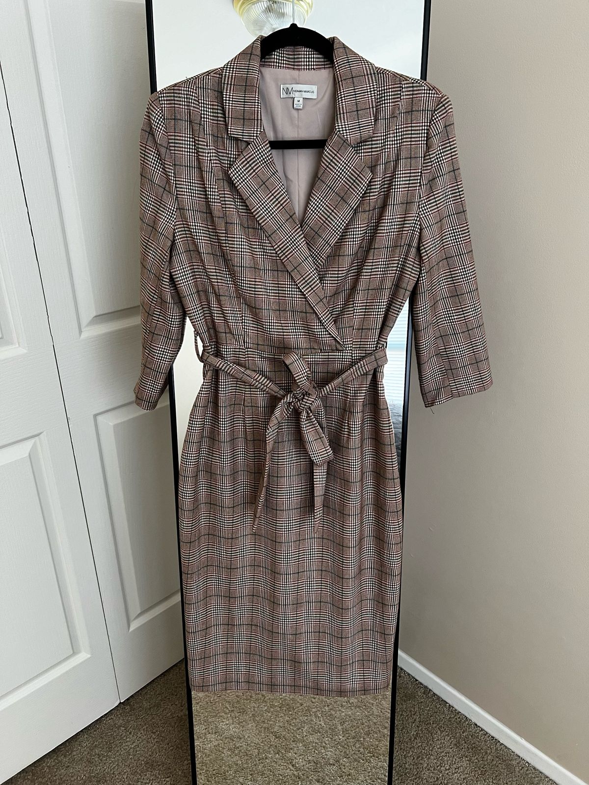 Size M Pageant Blazer Nude Cocktail Dress on Queenly