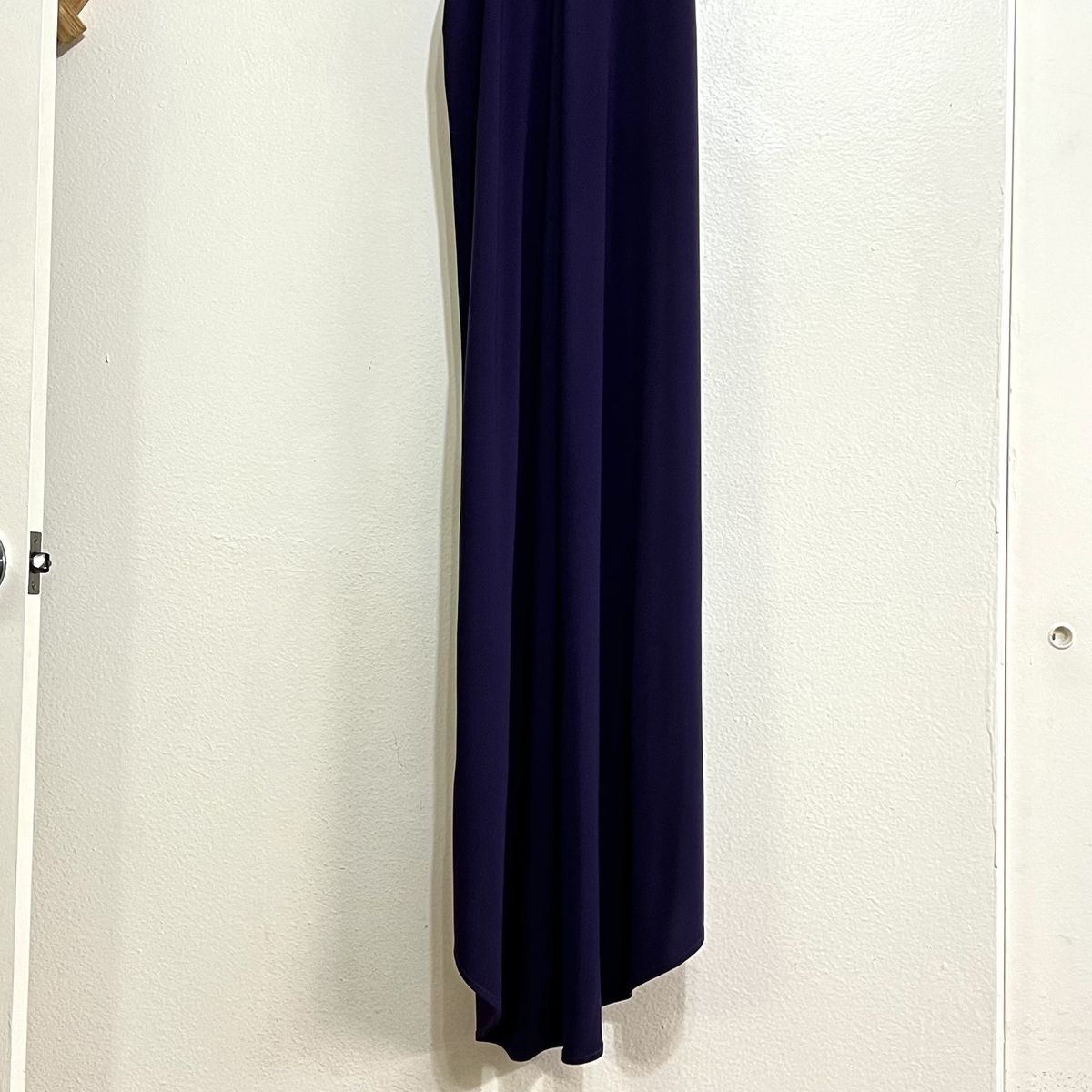 Style 28204 La Femme Size 2 Prom Strapless Purple Floor Length Maxi on Queenly