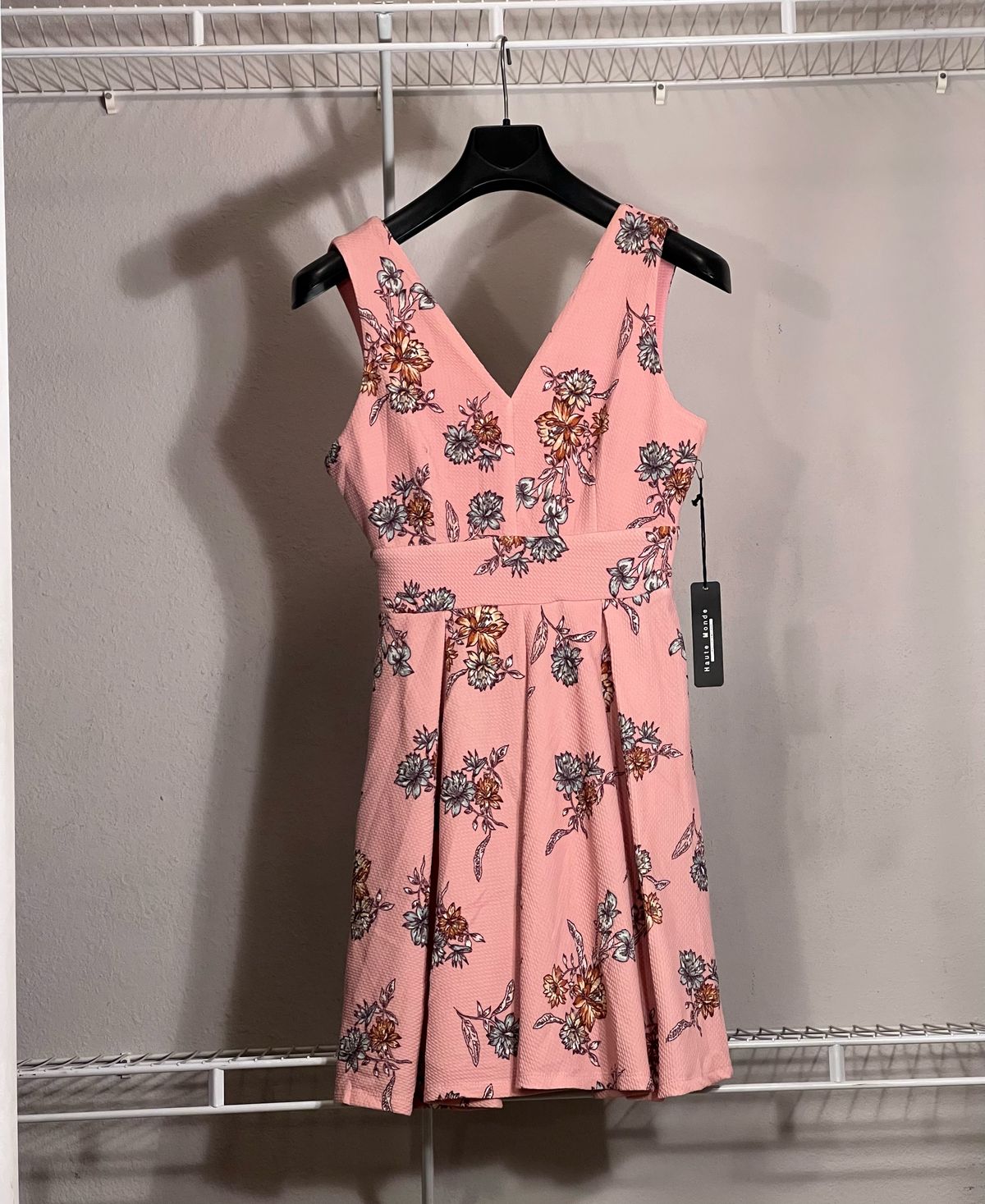 Size XL Plunge Pink Cocktail Dress on Queenly