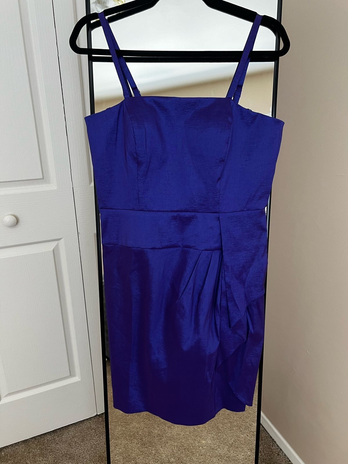Calvin Klein Size 10 Prom Purple Cocktail Dress on Queenly