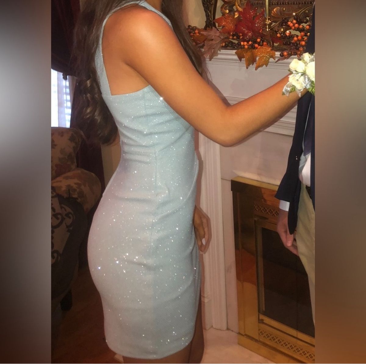 Speechless Size 4 Prom Blue Cocktail Dress on Queenly