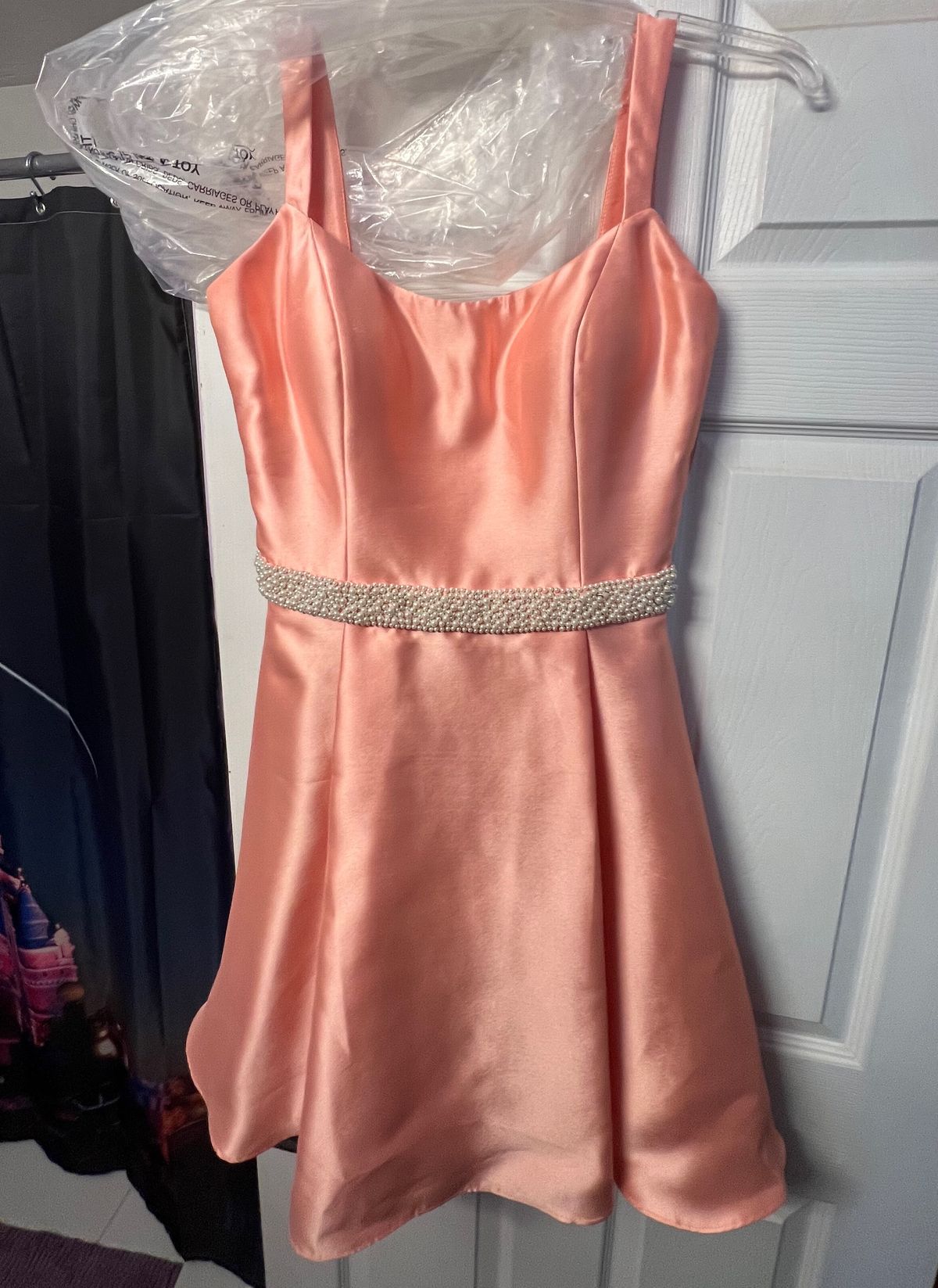 Ashley Lauren Size 10 Pink Cocktail Dress on Queenly
