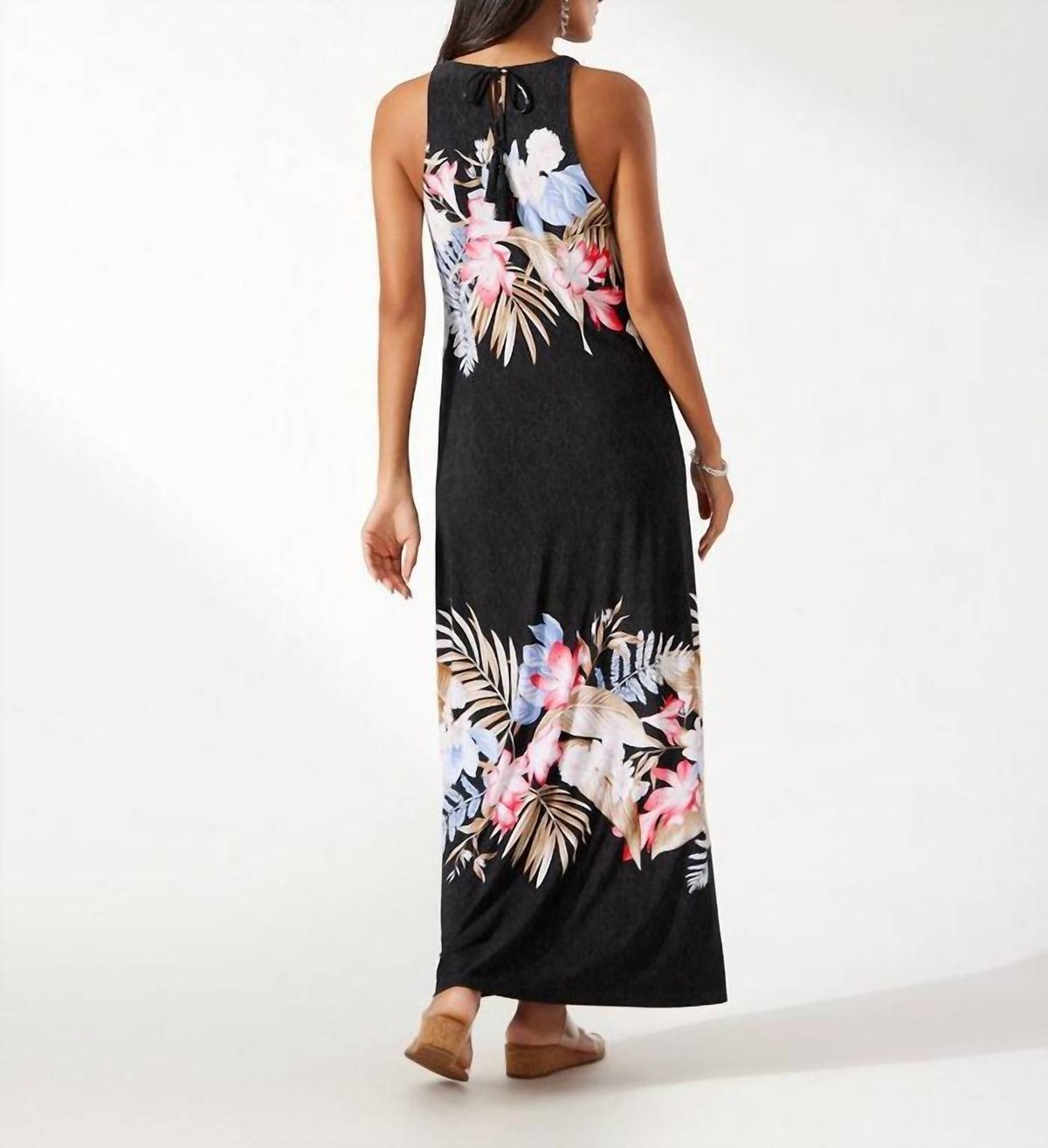 Style 1-1411490828-3471 TOMMY BAHAMA Size S Floral Multicolor Floor Length Maxi on Queenly