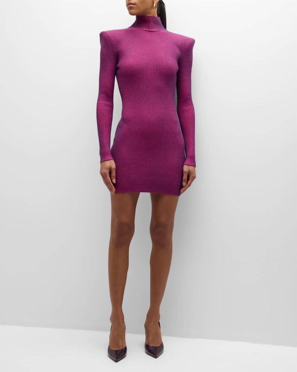Style 1-1669393688-3236 SER.O.YA Size S Long Sleeve Purple Cocktail Dress on Queenly