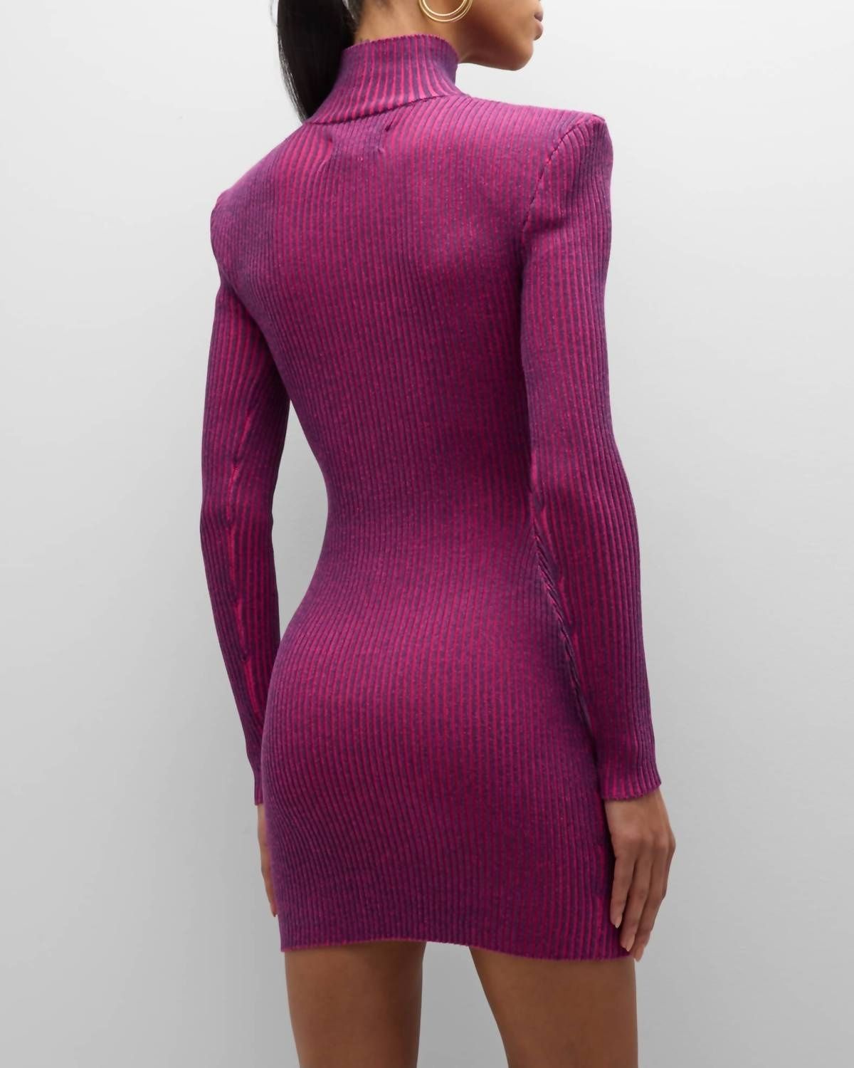 Style 1-1669393688-3236 SER.O.YA Size S Long Sleeve Purple Cocktail Dress on Queenly