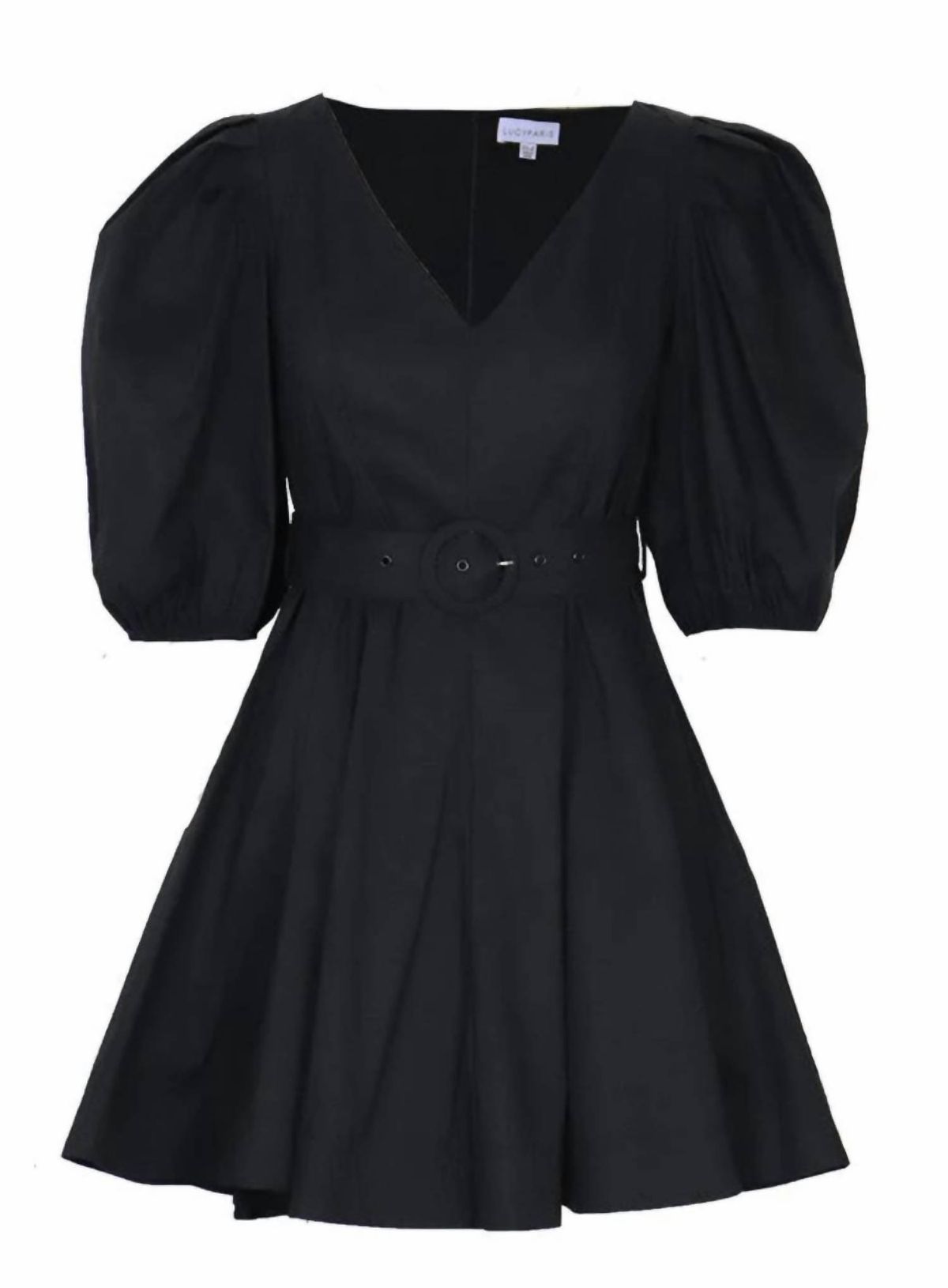 Style 1-1837821144-2696 LUCY PARIS Size L Black Cocktail Dress on Queenly