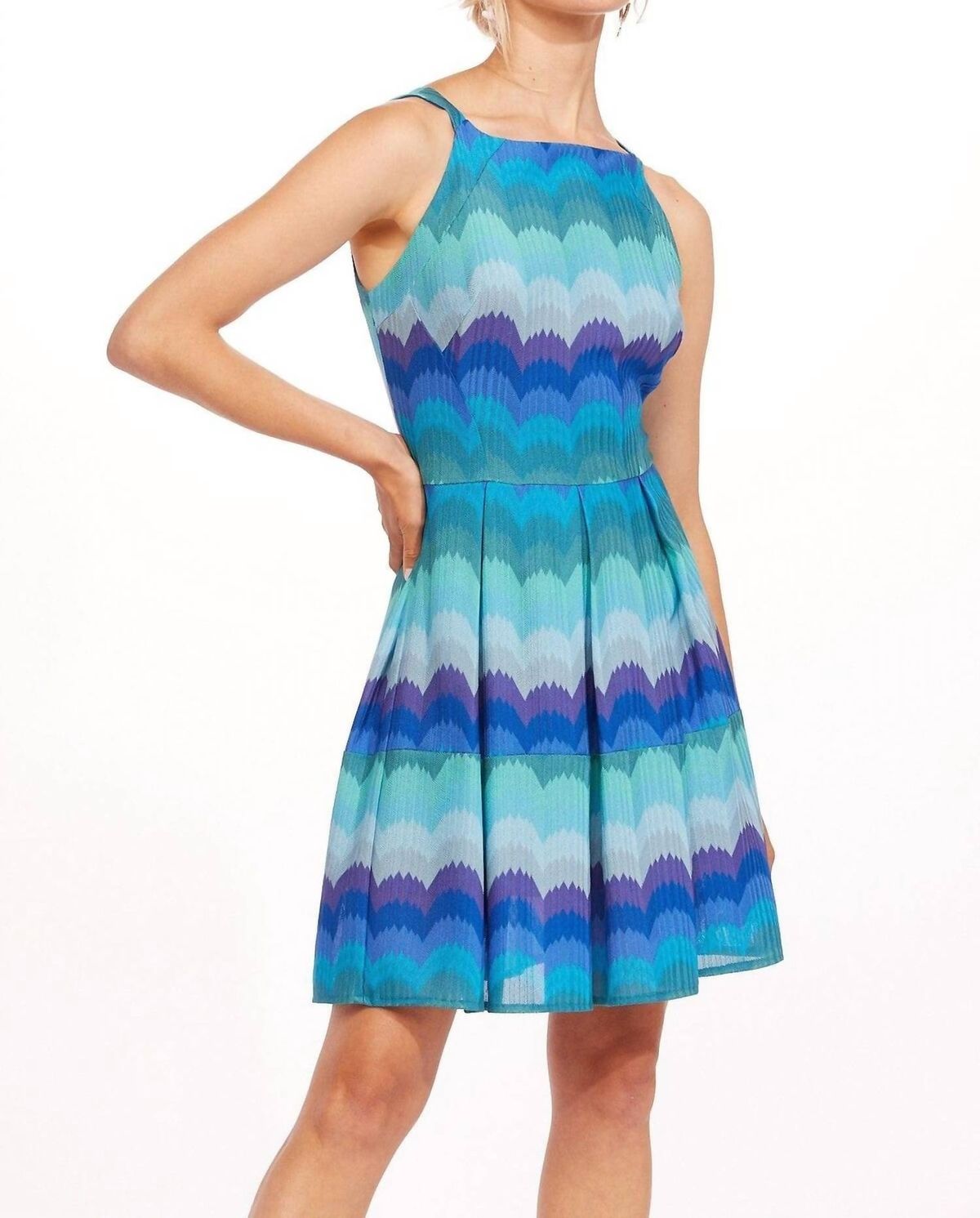 Style 1-1933628514-2168 EVA FRANCO Size 8 Multicolor Cocktail Dress on Queenly