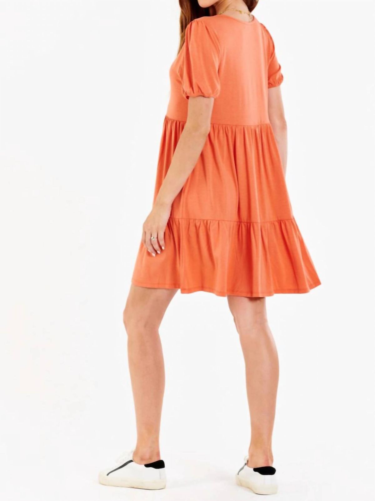 Style 1-2178709118-2696 Another Love Size L Orange Cocktail Dress on Queenly