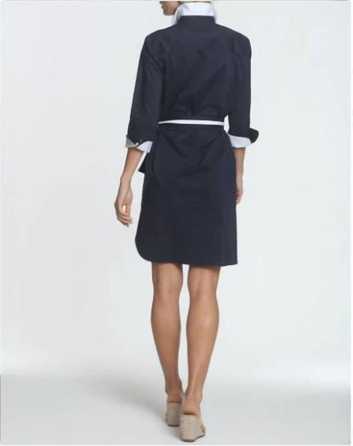 Style 1-2239952798-2588 Hinson Wu Size XS High Neck Navy Blue Cocktail Dress on Queenly