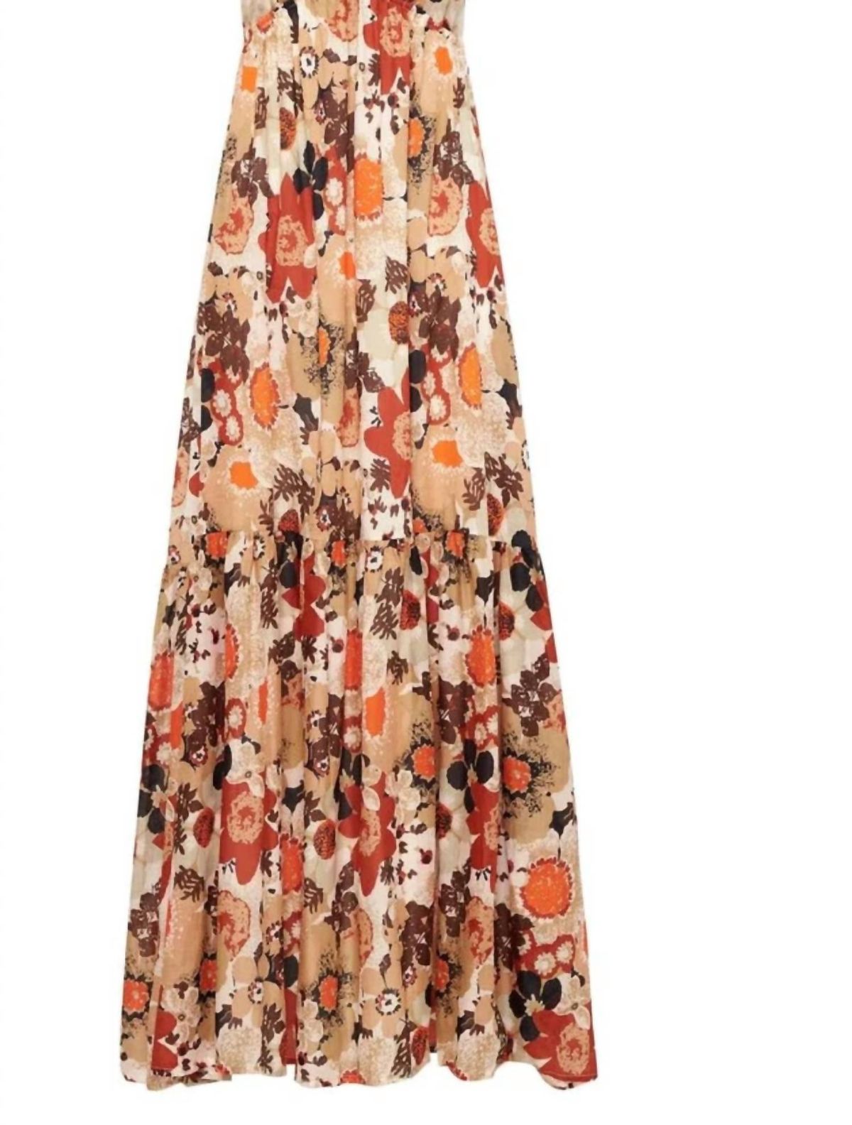 Style 1-4010369283-2899 FAITHFULL THE BRAND Size M Floral Multicolor Cocktail Dress on Queenly