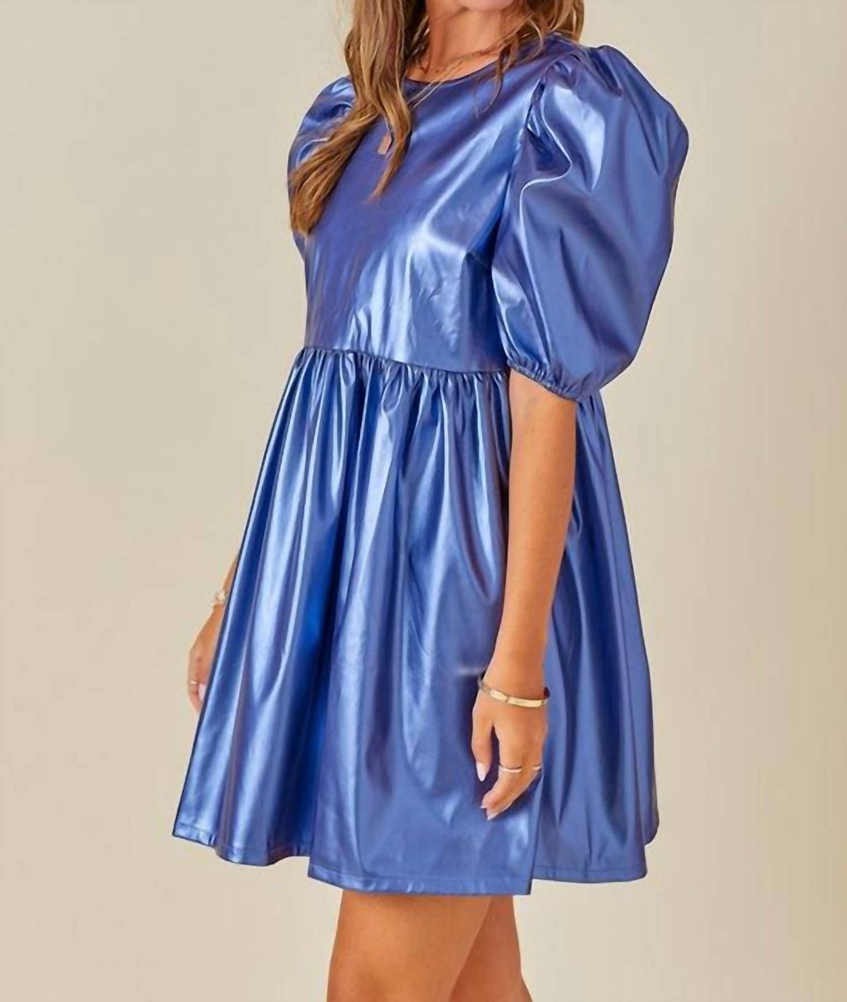 Style 1-4216668124-3011 day + moon Size M Blue Cocktail Dress on Queenly