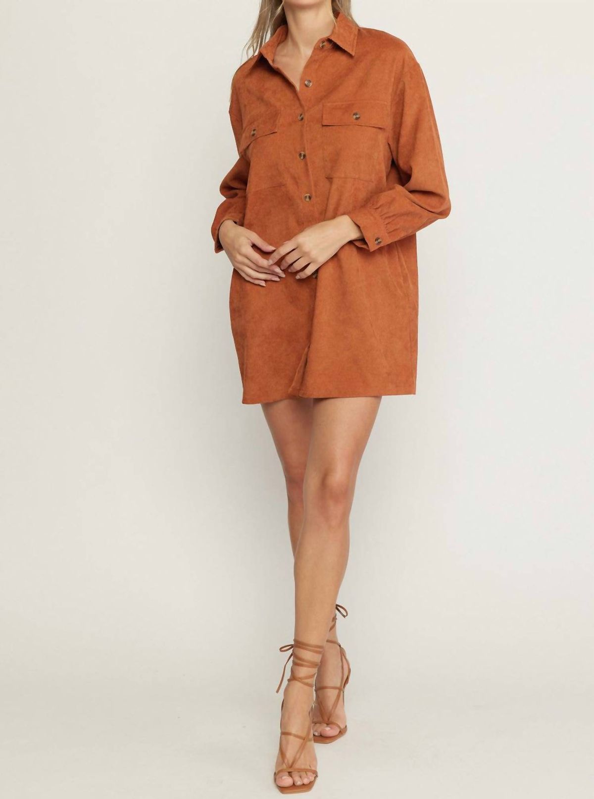 Style 1-2854351364-612 entro Size XL Long Sleeve Sheer Brown Cocktail Dress on Queenly