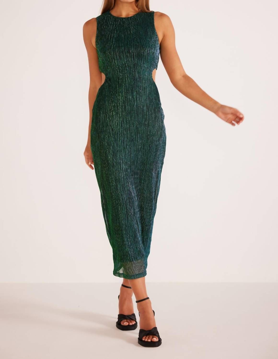 Style 1-3022861464-2791 MINKPINK Size L Emerald Green Cocktail Dress on Queenly