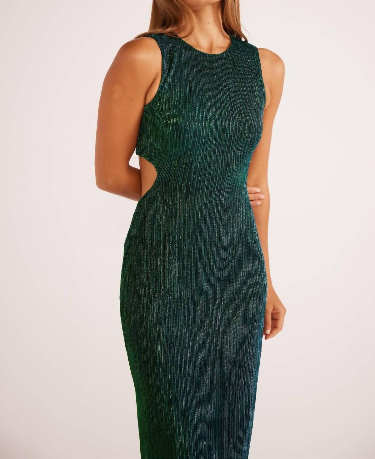 Style 1-3022861464-2791 MINKPINK Size L Emerald Green Cocktail Dress on Queenly