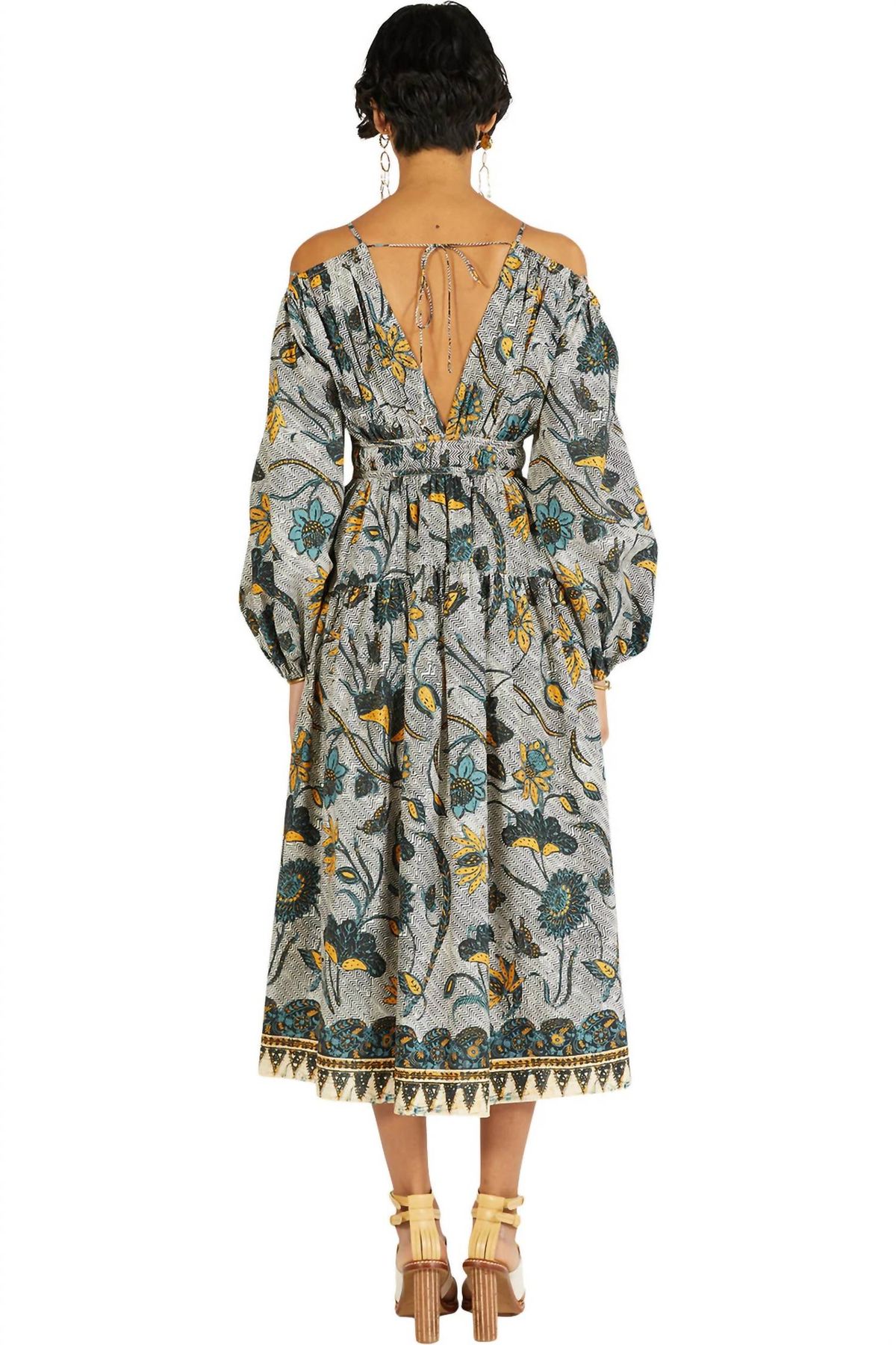 Style 1-824764993-1498 Ulla Johnson Size 4 Multicolor Cocktail Dress on Queenly